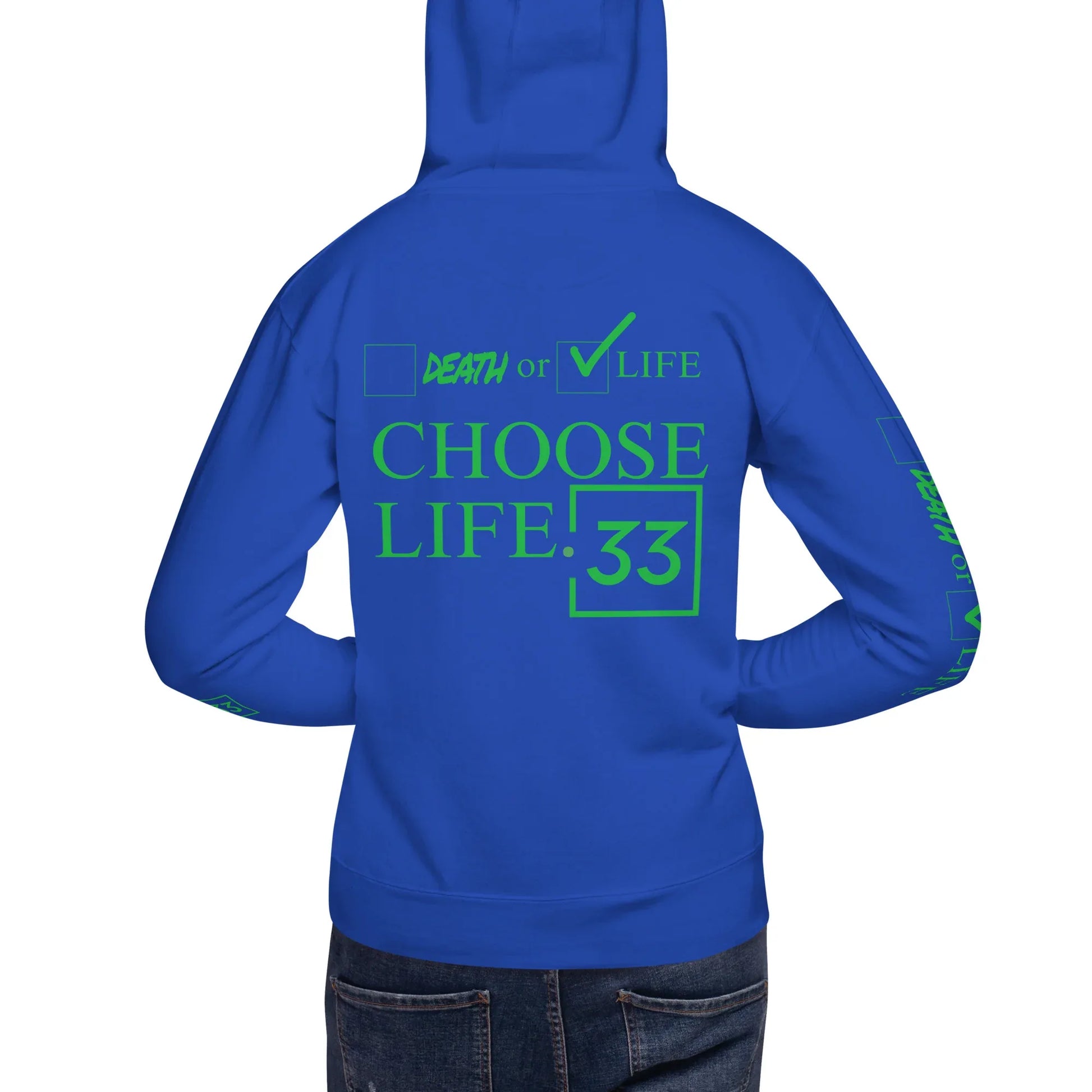 CHOOSE LIFE Unisex Hoodie - Da G.A.T.E 33