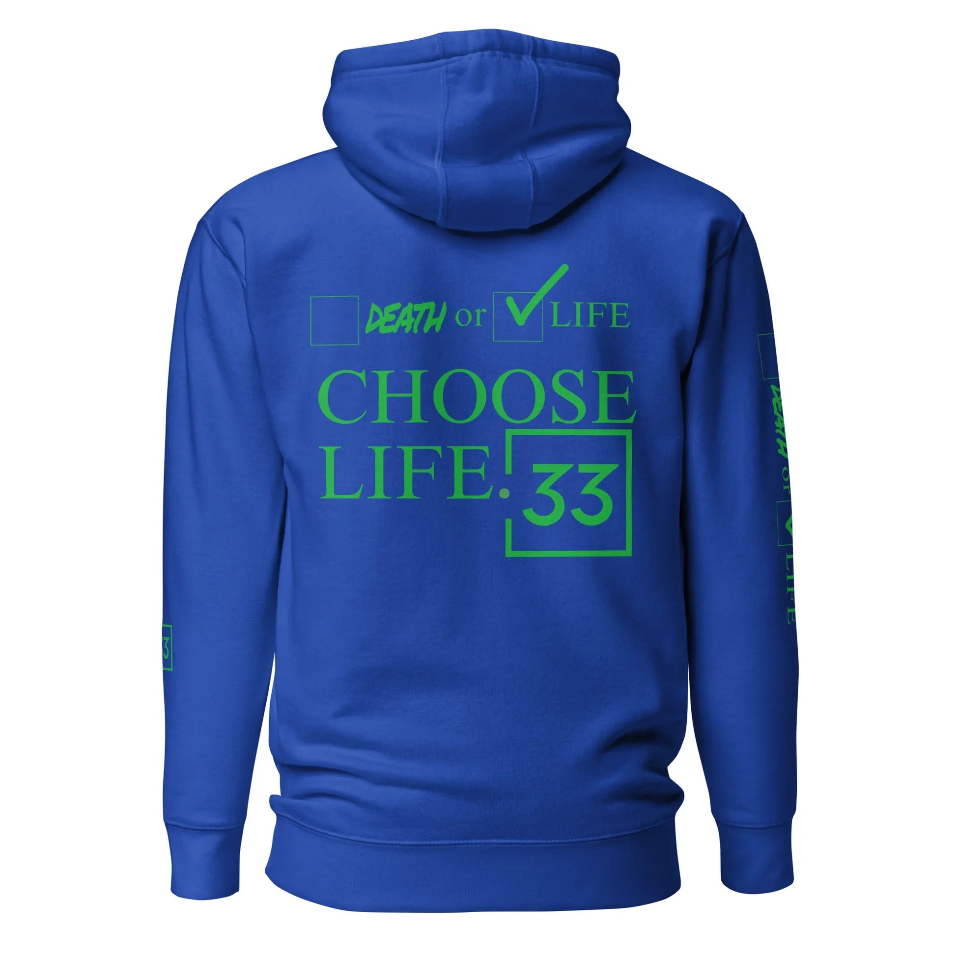 CHOOSE LIFE Unisex Hoodie - Da G.A.T.E 33