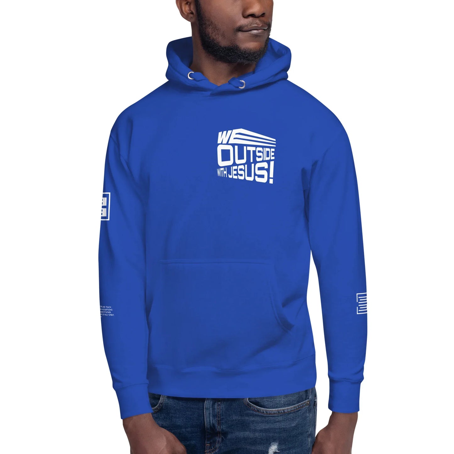 WE OUTSIDE -W- JESUS Unisex Hoodie - Da G.A.T.E 33