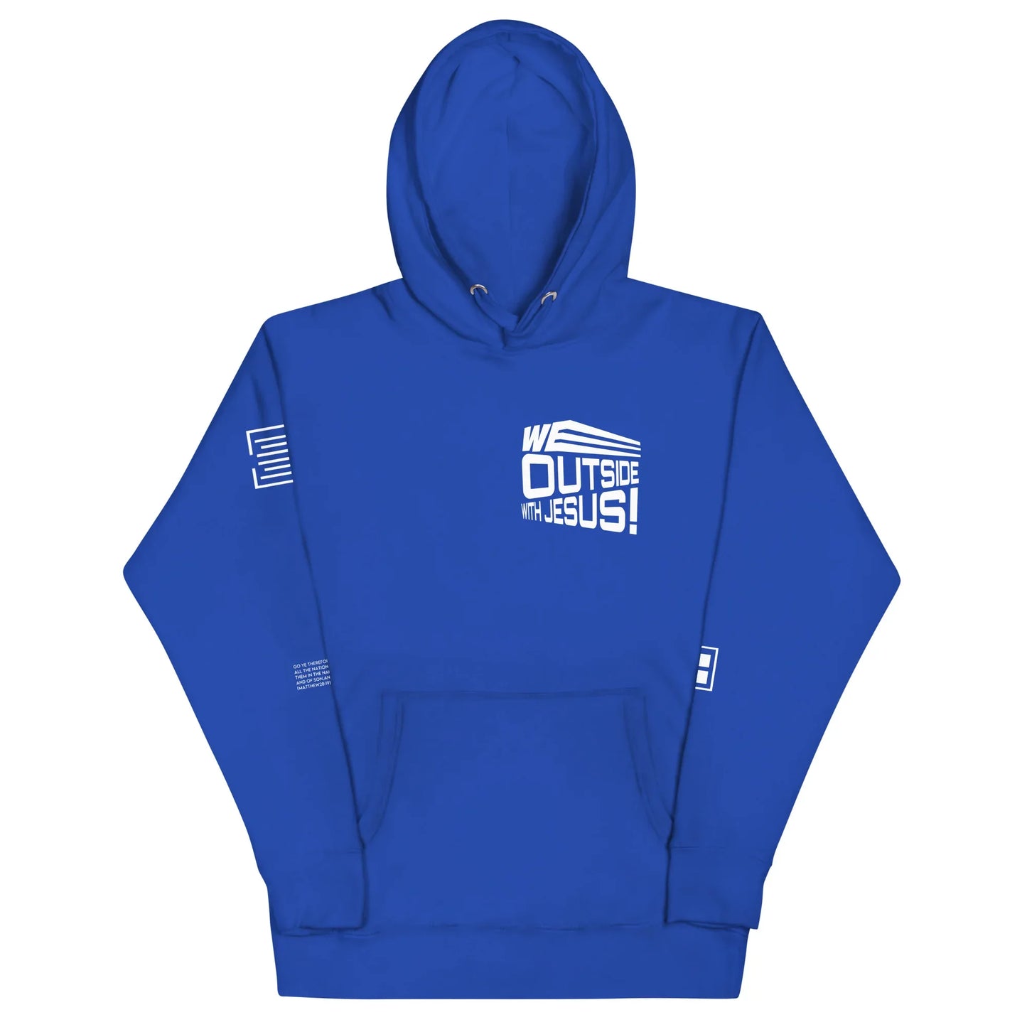 WE OUTSIDE -W- JESUS Unisex Hoodie - Da G.A.T.E 33