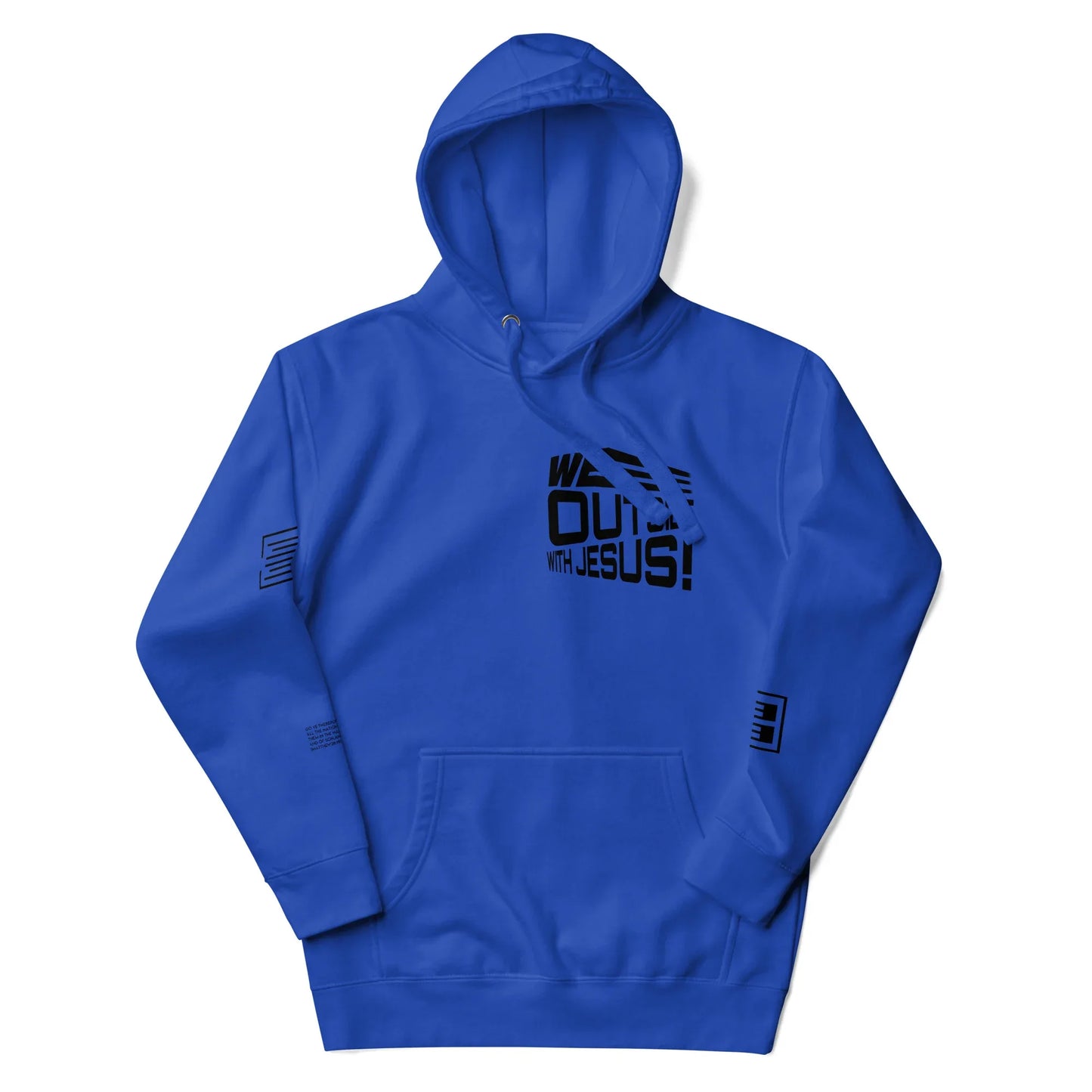 WE OUTSIDE -W- JESUS Unisex Hoodie - Da G.A.T.E 33