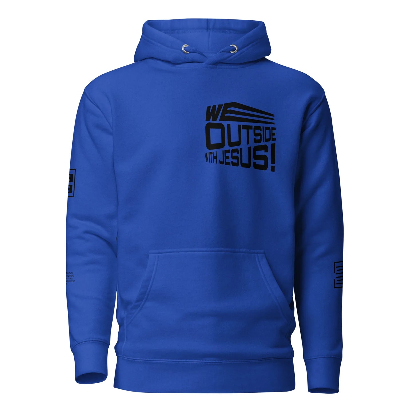 WE OUTSIDE -W- JESUS Unisex Hoodie - Da G.A.T.E 33