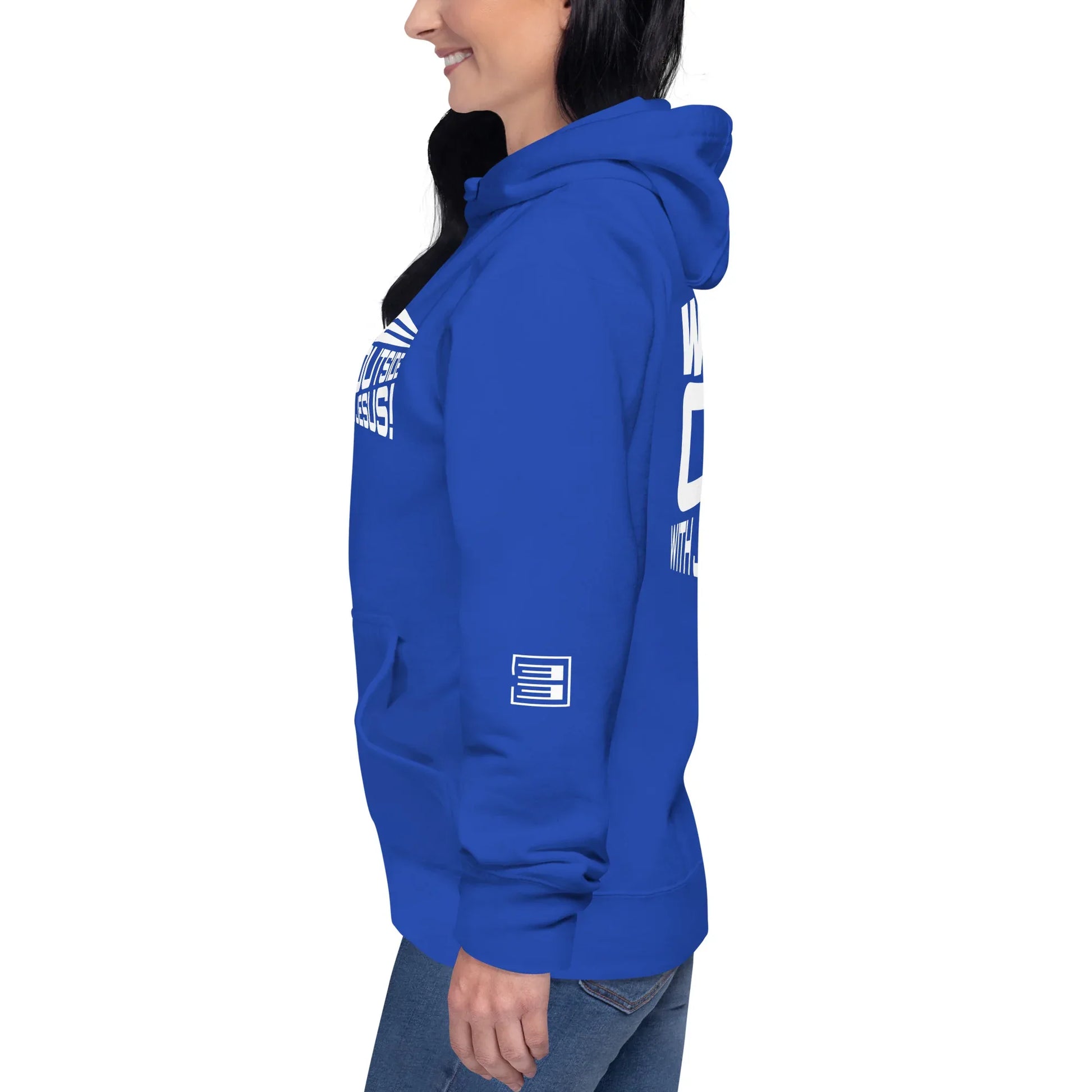 WE OUTSIDE -W- JESUS Unisex Hoodie - Da G.A.T.E 33