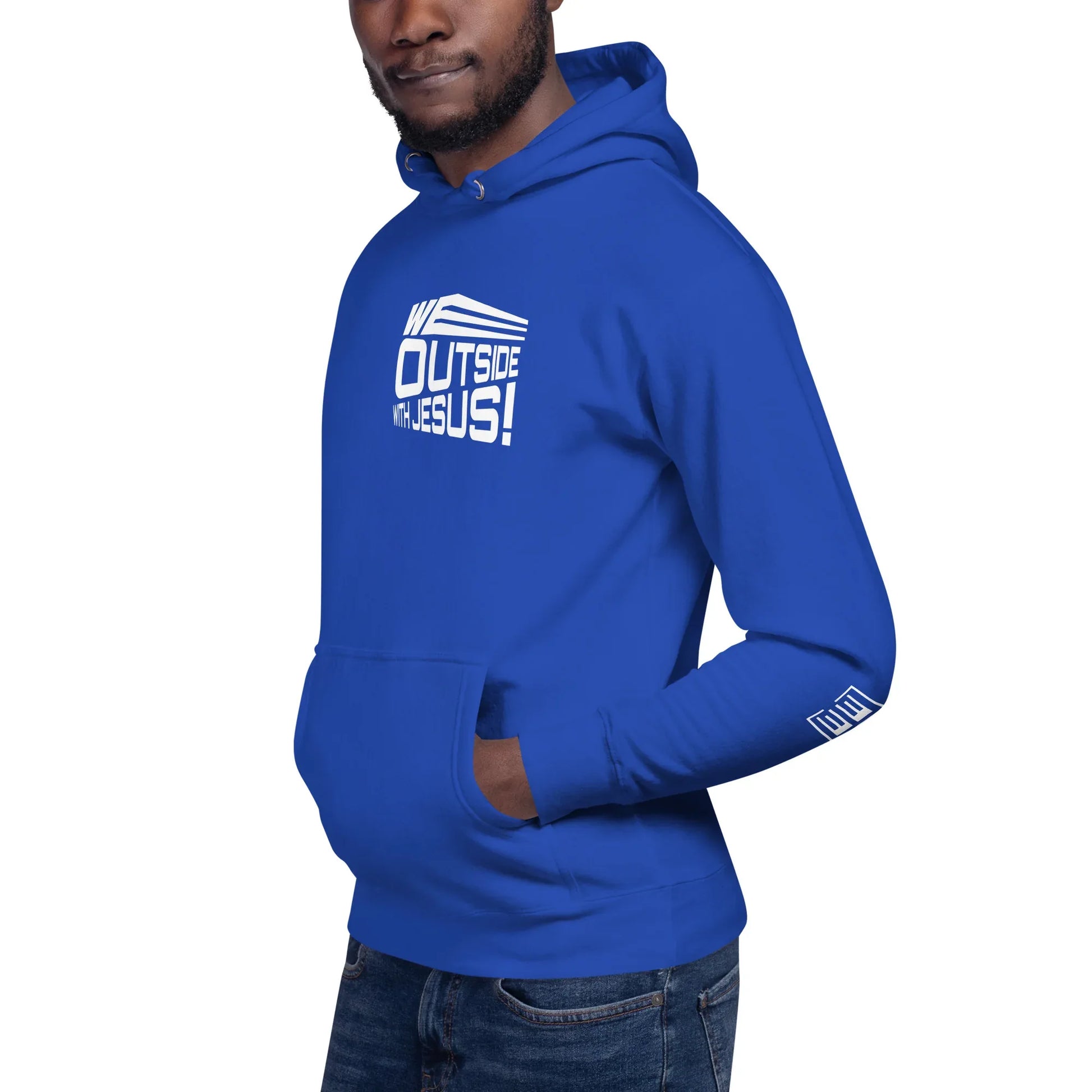 WE OUTSIDE -W- JESUS Unisex Hoodie - Da G.A.T.E 33