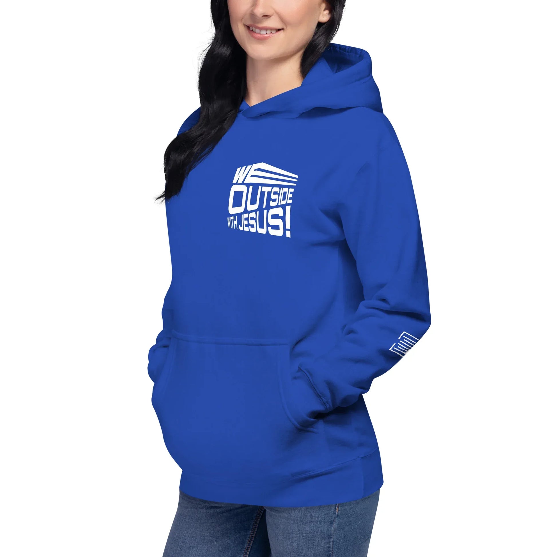 WE OUTSIDE -W- JESUS Unisex Hoodie - Da G.A.T.E 33