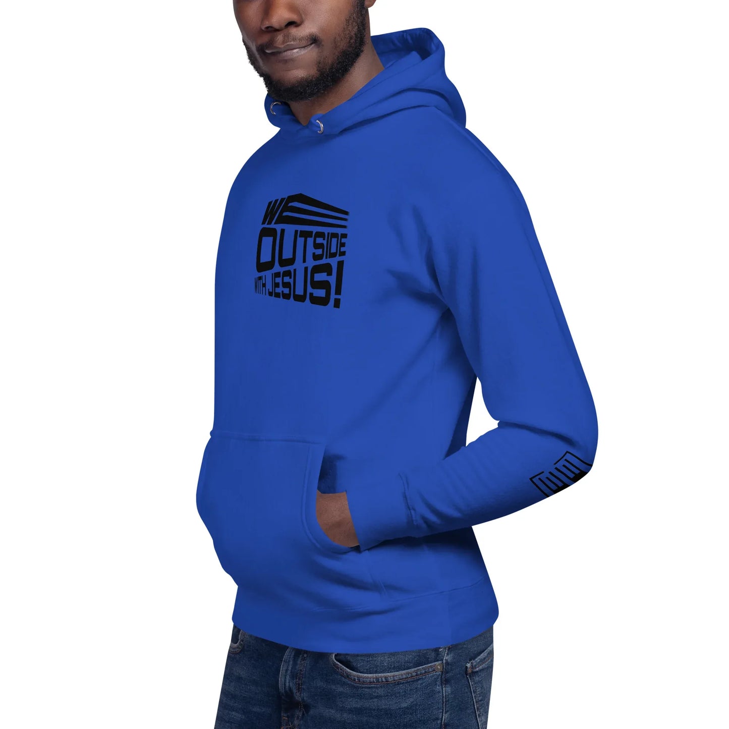 WE OUTSIDE -W- JESUS Unisex Hoodie - Da G.A.T.E 33