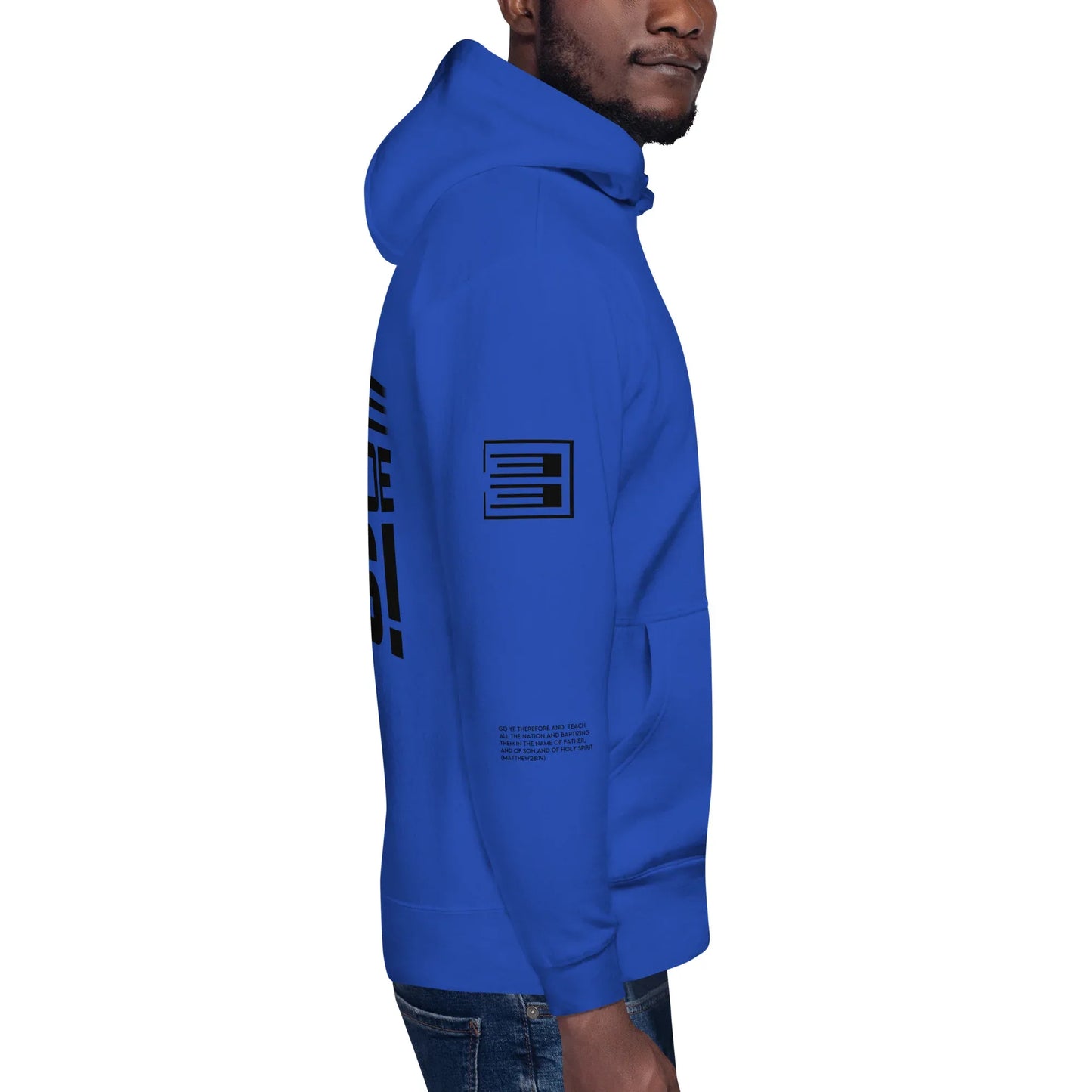 WE OUTSIDE -W- JESUS Unisex Hoodie - Da G.A.T.E 33