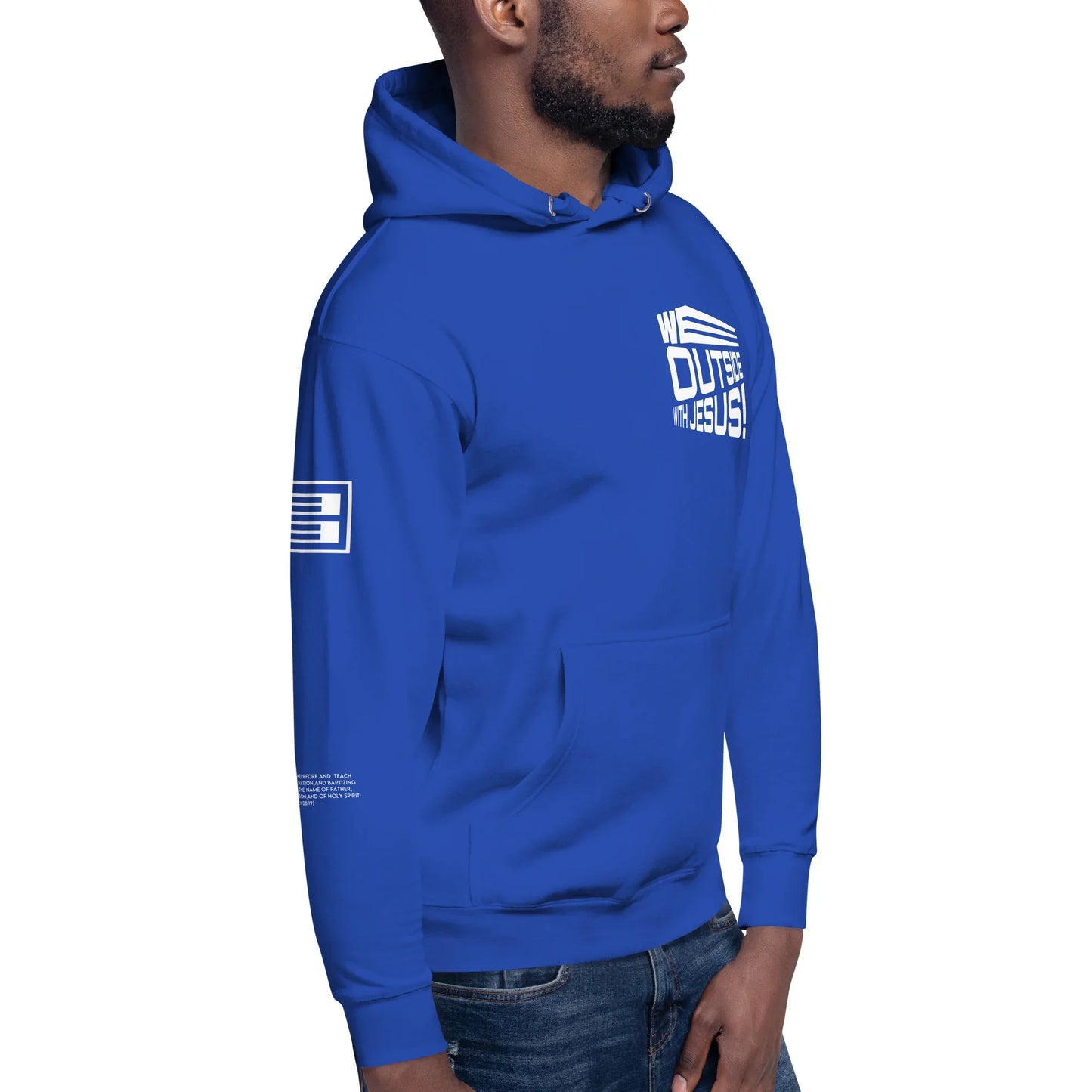 WE OUTSIDE -W- JESUS Unisex Hoodie - Da G.A.T.E 33