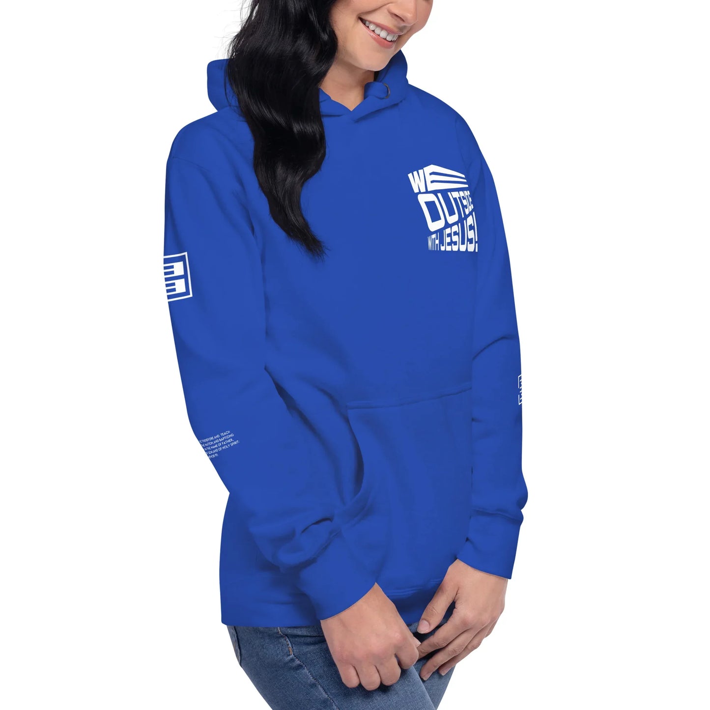 WE OUTSIDE -W- JESUS Unisex Hoodie - Da G.A.T.E 33