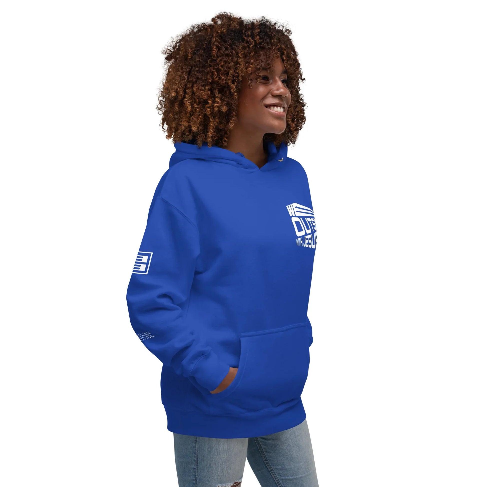 WE OUTSIDE -W- JESUS Unisex Hoodie - Da G.A.T.E 33