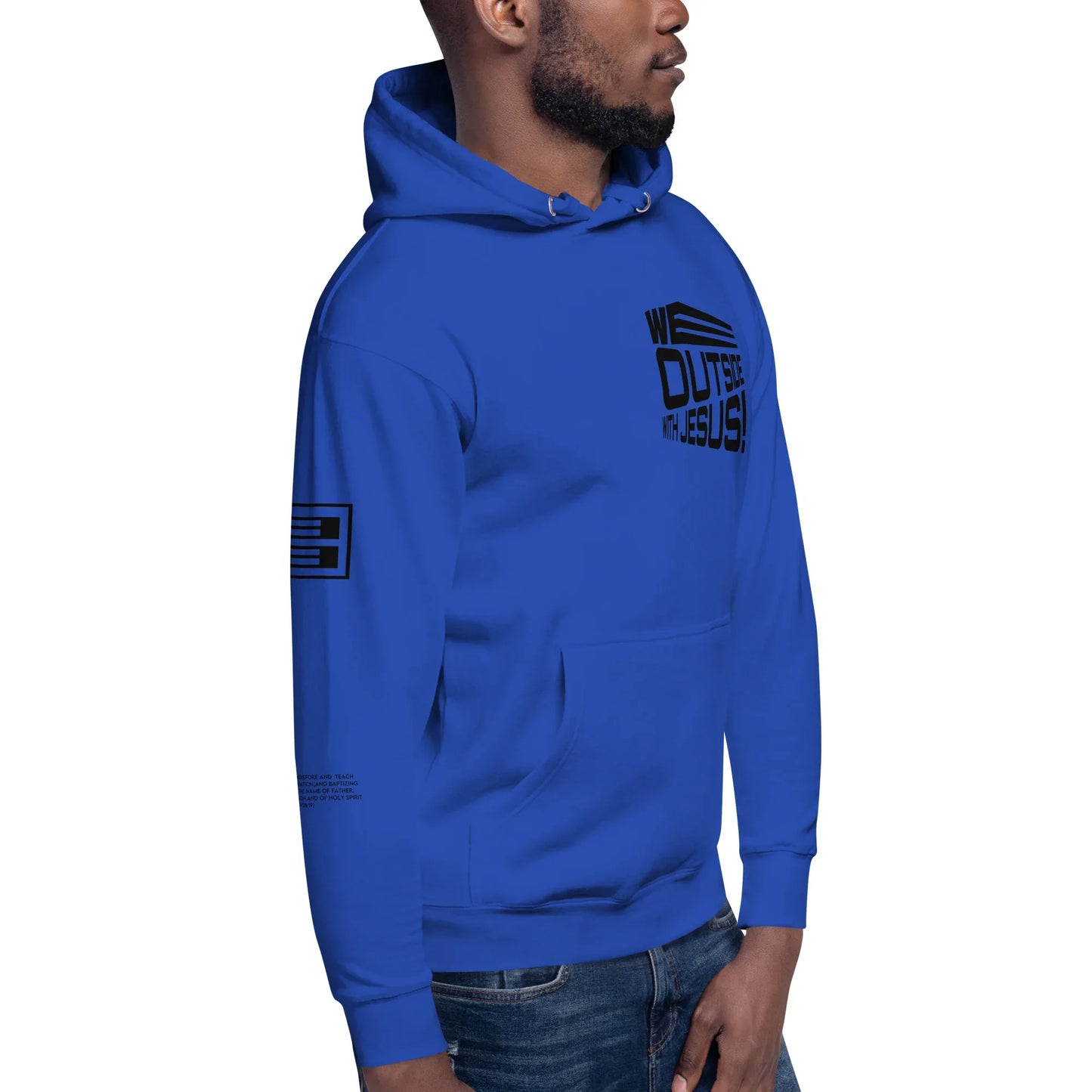 WE OUTSIDE -W- JESUS Unisex Hoodie - Da G.A.T.E 33