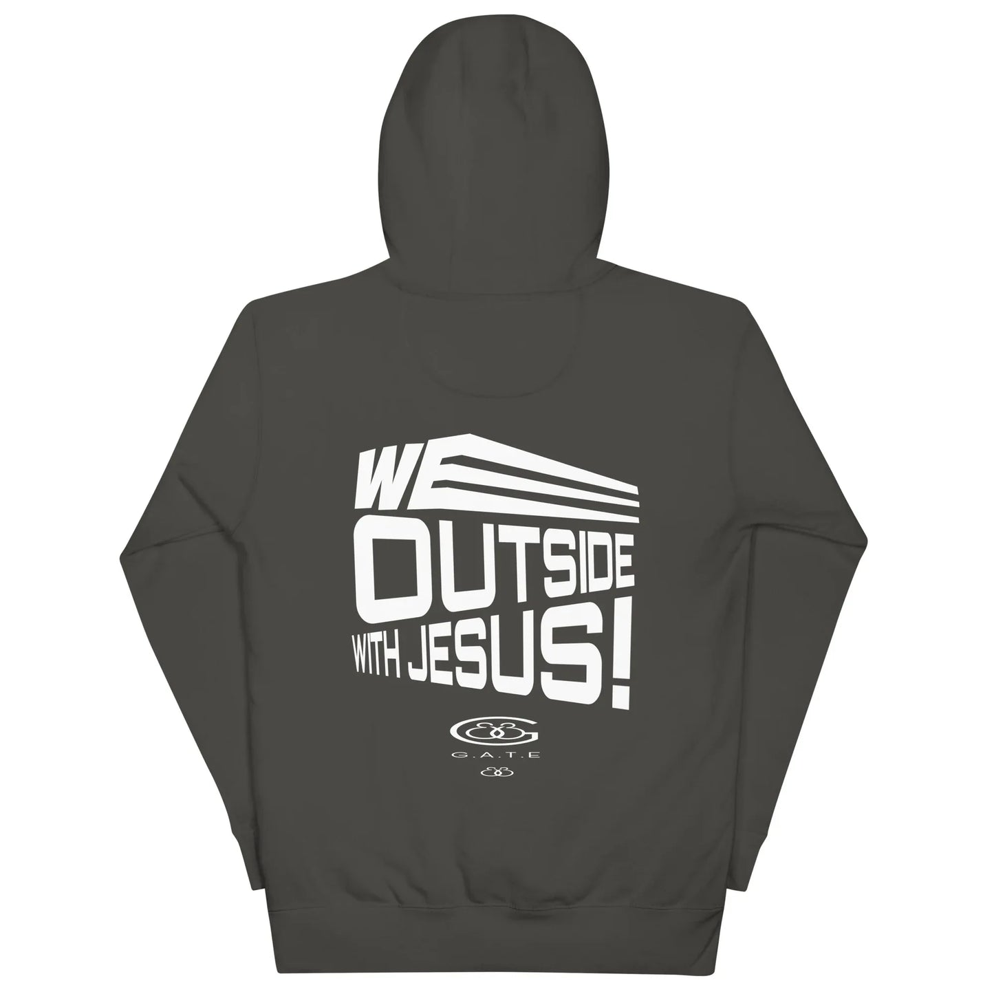 WE OUTSIDE -W- JESUS Unisex Hoodie - Da G.A.T.E 33
