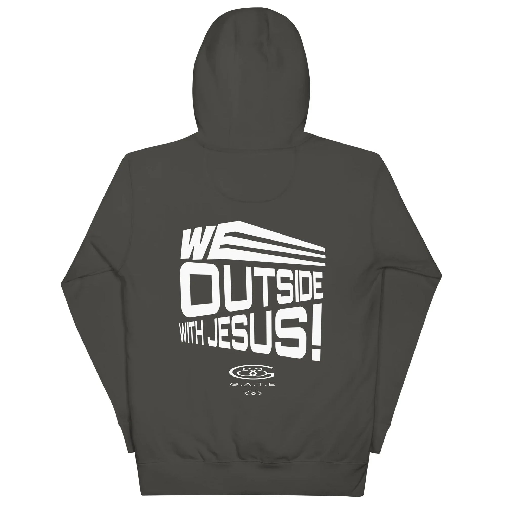 WE OUTSIDE -W- JESUS Unisex Hoodie - Da G.A.T.E 33