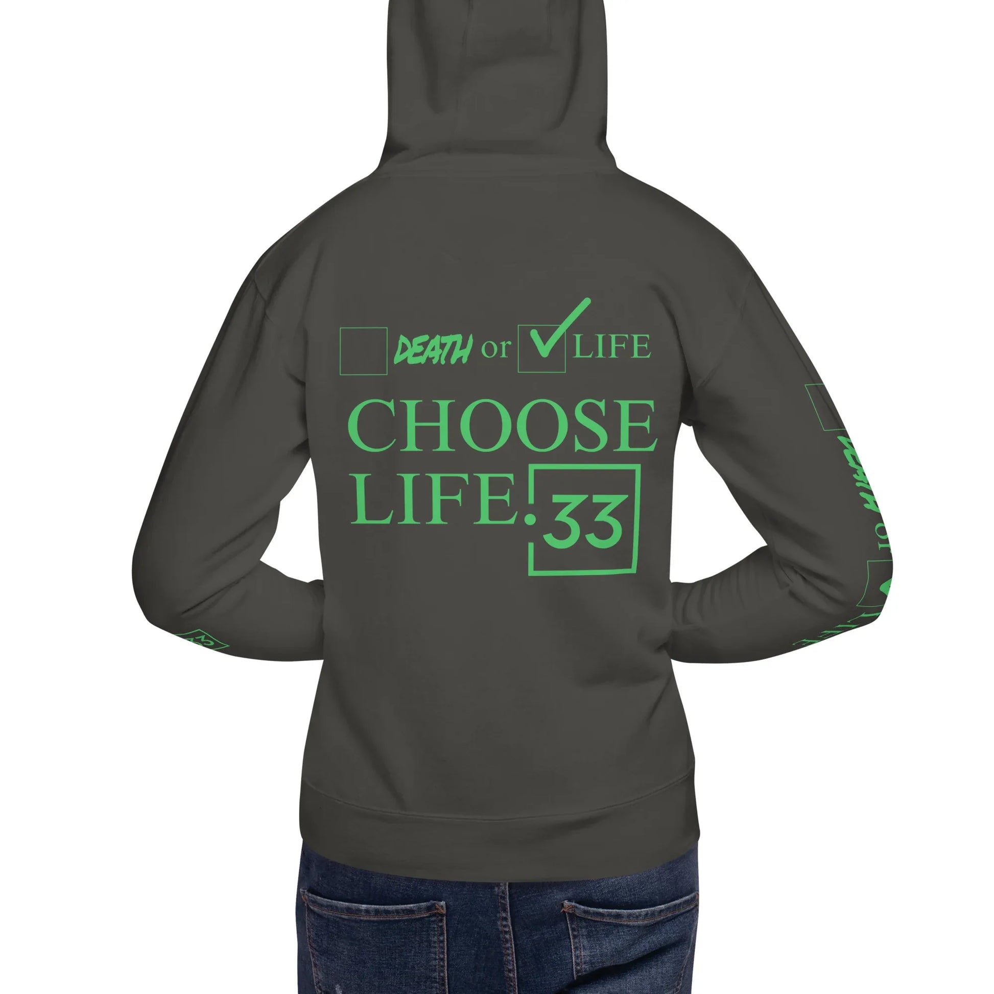 CHOSSE LIFE Unisex Hoodie - Da G.A.T.E 33