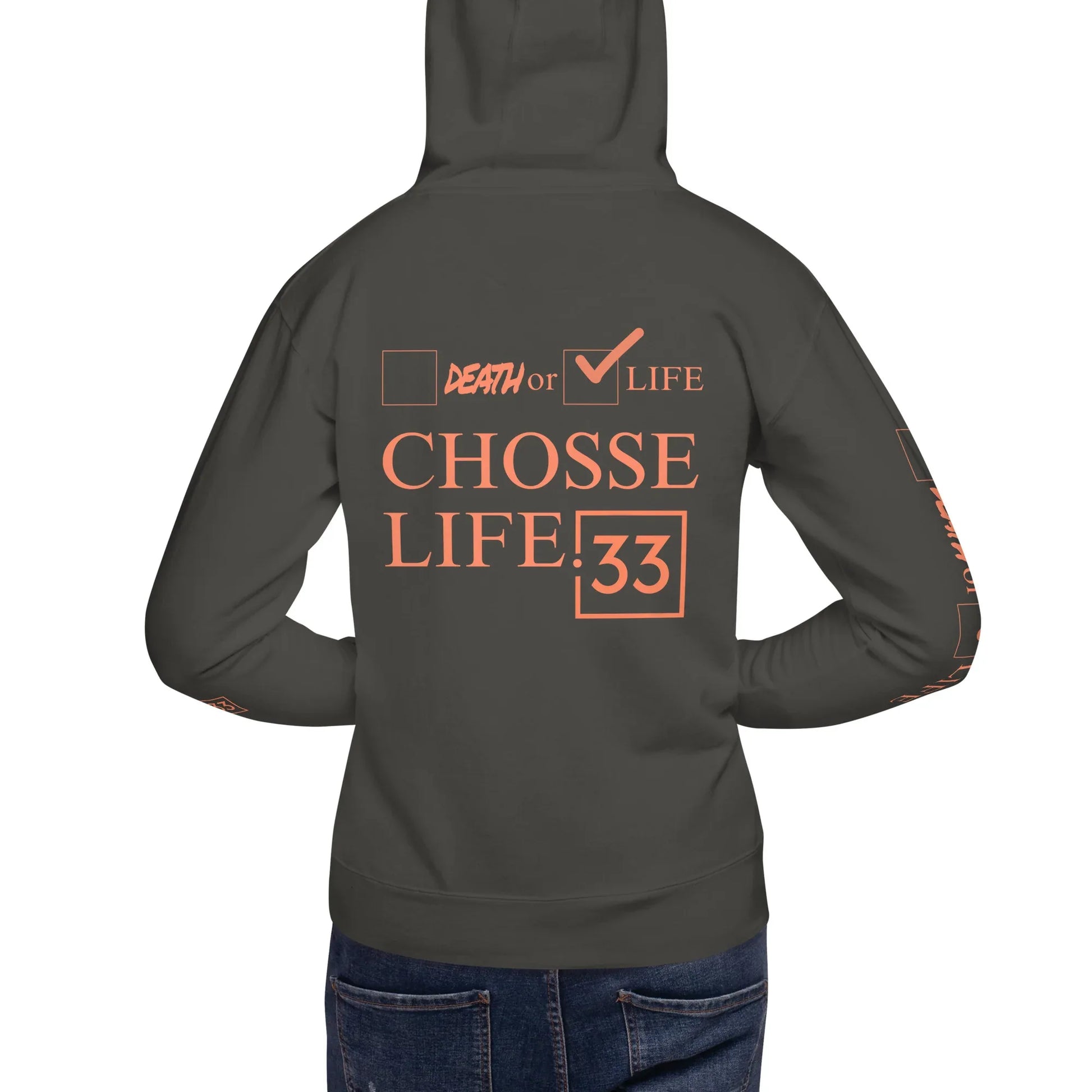 CHOOSE LIFE Unisex Hoodie - Da G.A.T.E 33