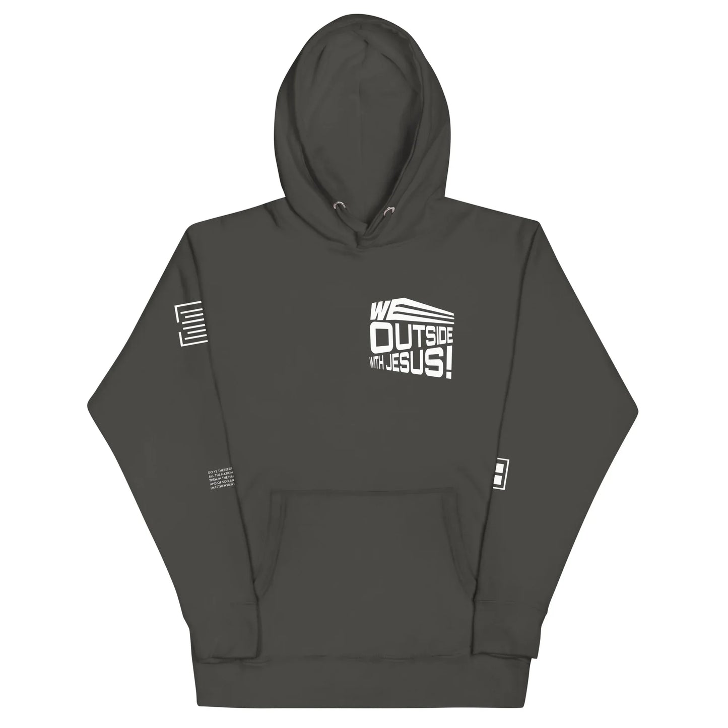 WE OUTSIDE -W- JESUS Unisex Hoodie - Da G.A.T.E 33
