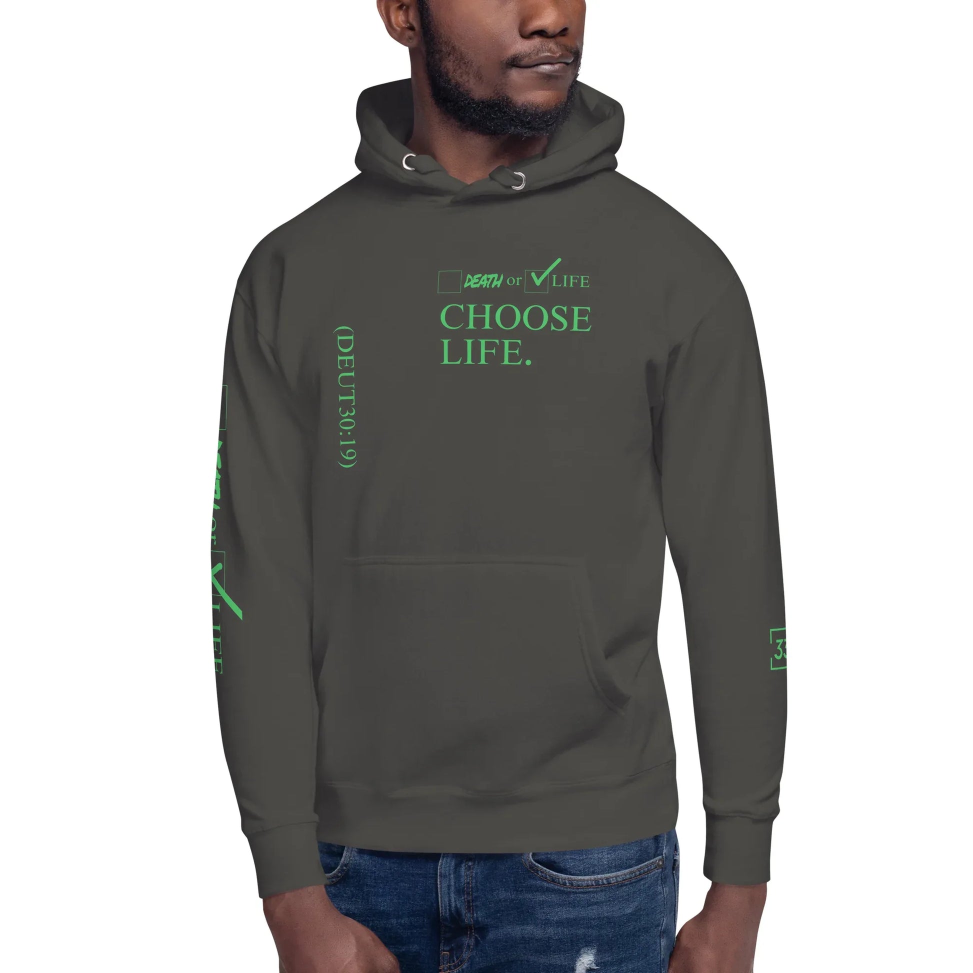 CHOSSE LIFE Unisex Hoodie - Da G.A.T.E 33