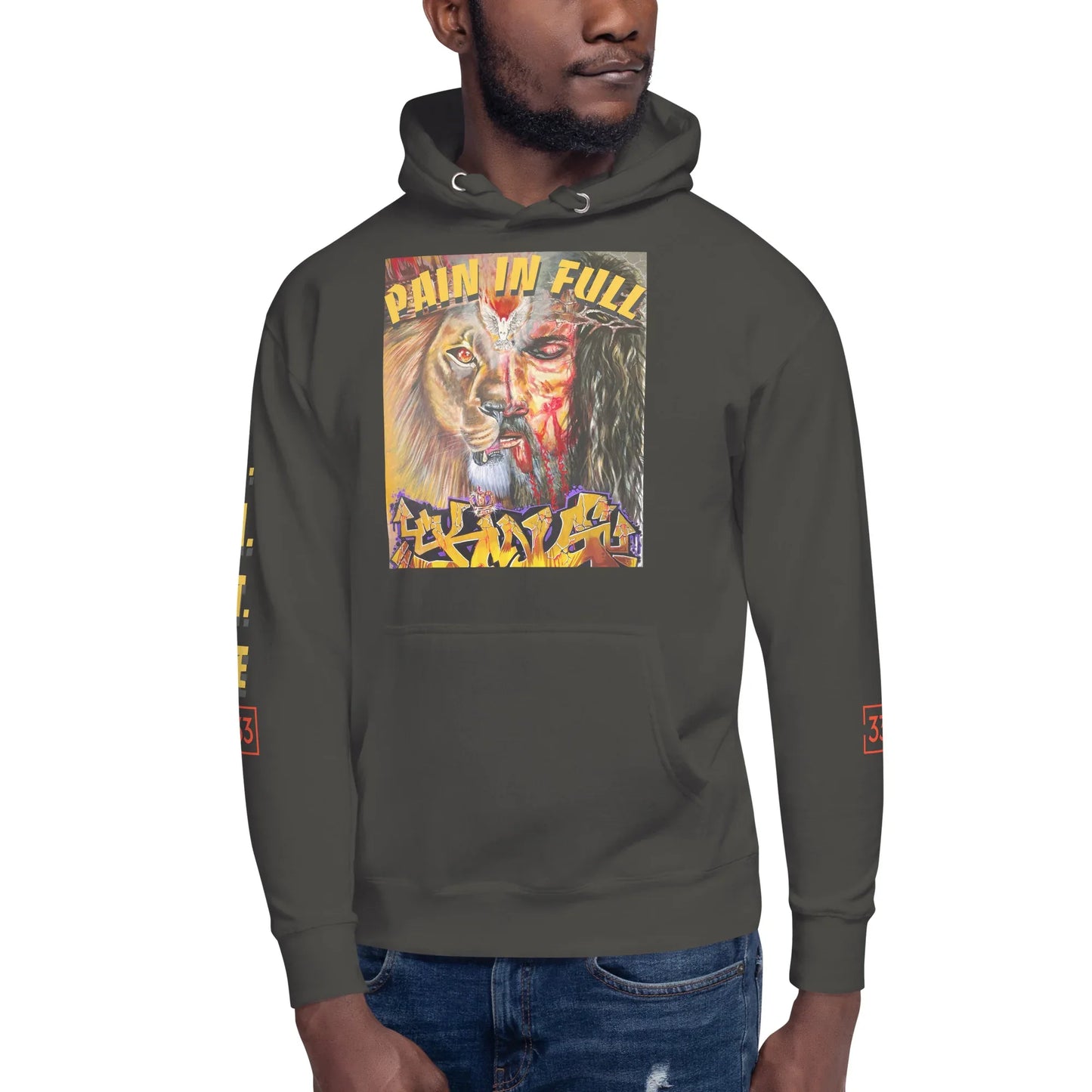 PAIN IN FULL Unisex Hoodie - Da G.A.T.E 33