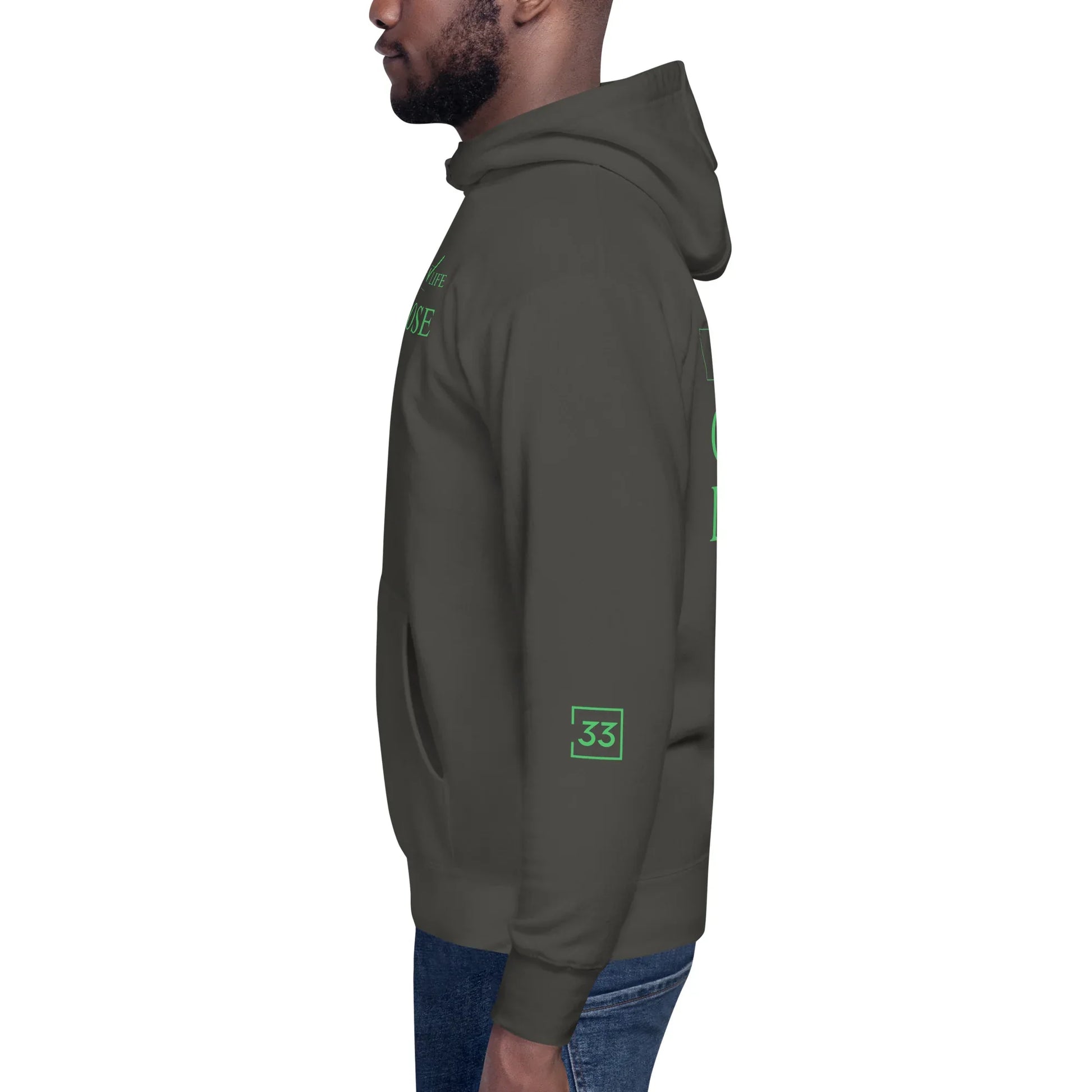 CHOSSE LIFE Unisex Hoodie - Da G.A.T.E 33