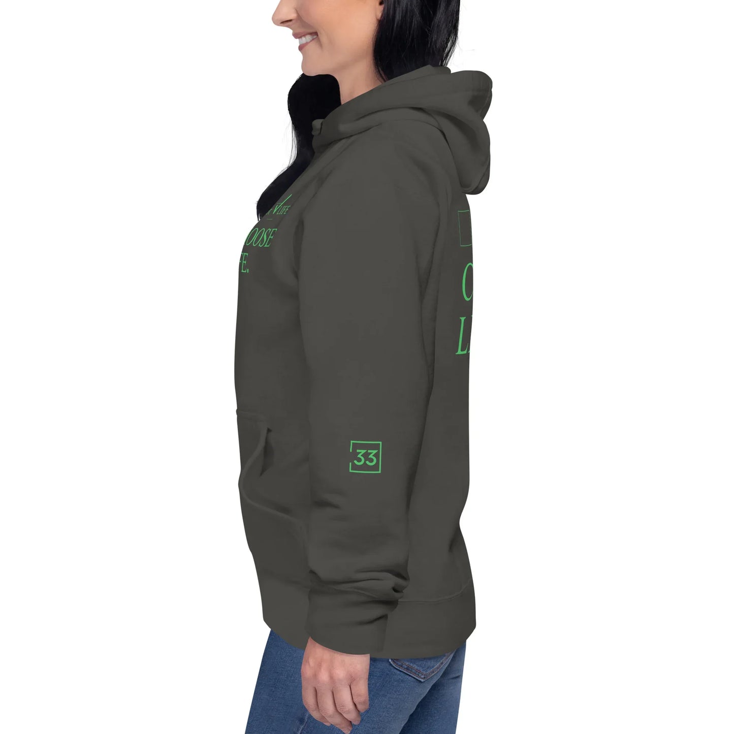 CHOSSE LIFE Unisex Hoodie - Da G.A.T.E 33