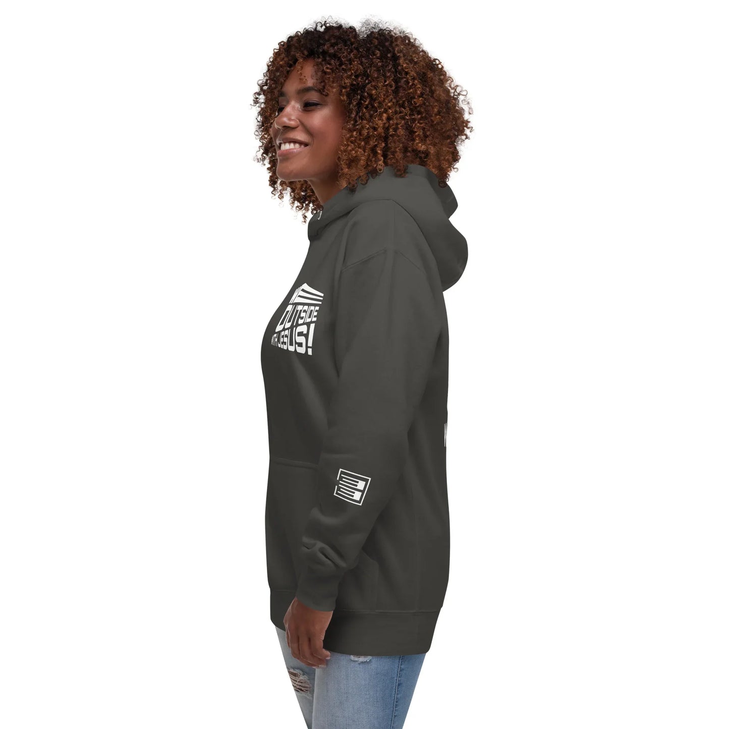 WE OUTSIDE -W- JESUS Unisex Hoodie - Da G.A.T.E 33