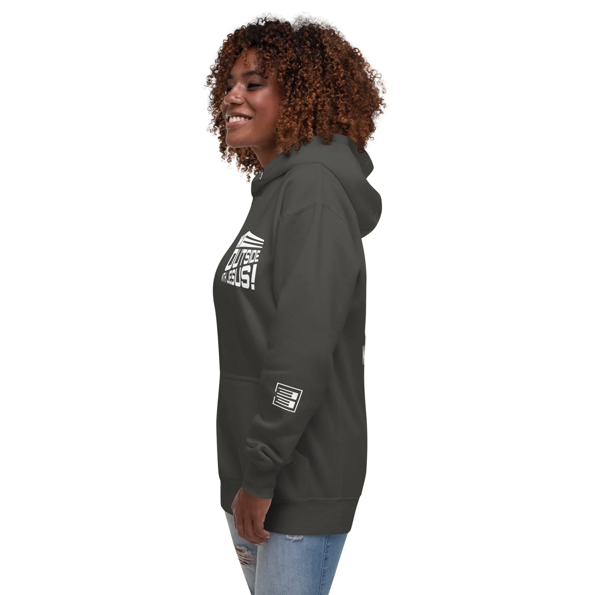 WE OUTSIDE -W- JESUS Unisex Hoodie - Da G.A.T.E 33