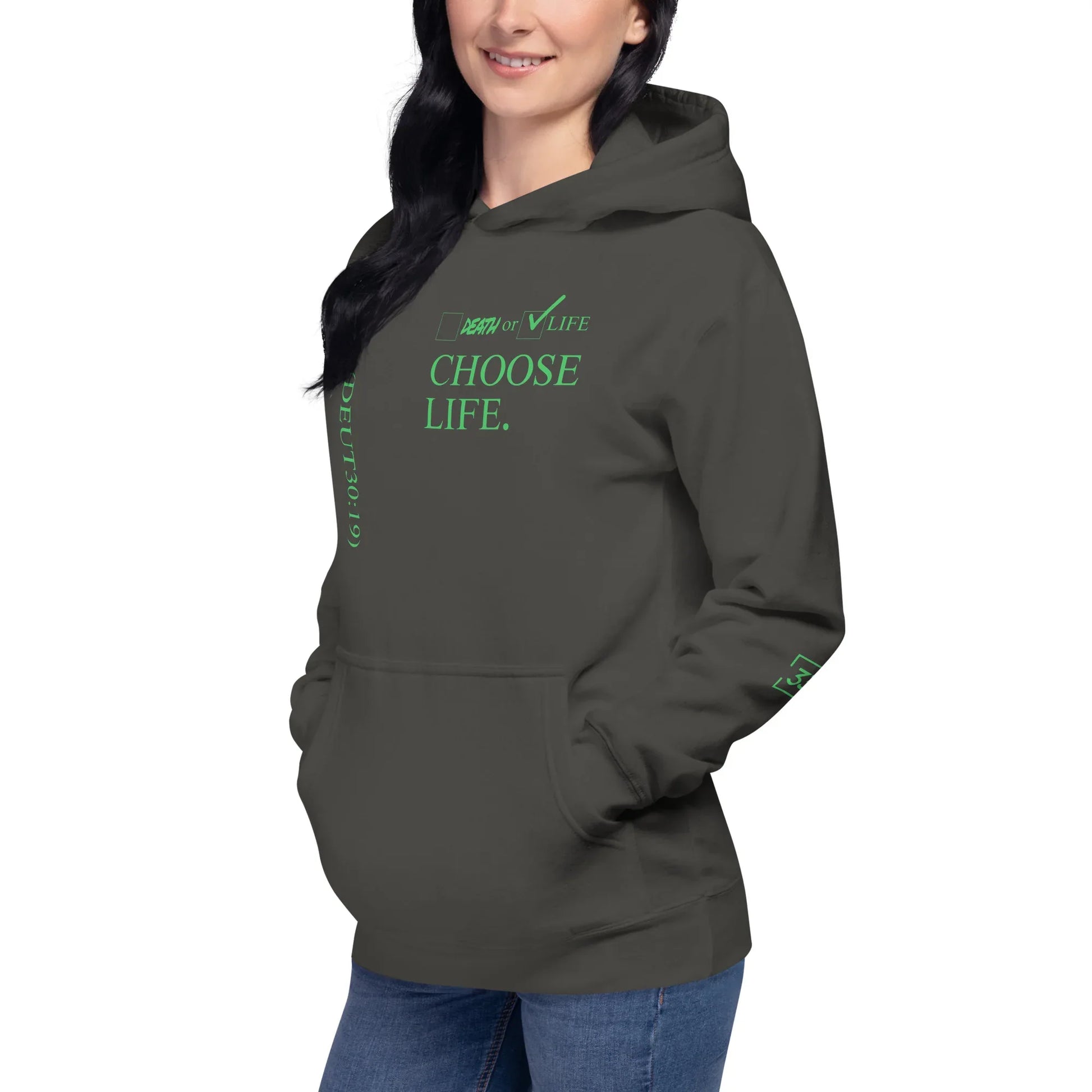 CHOSSE LIFE Unisex Hoodie - Da G.A.T.E 33
