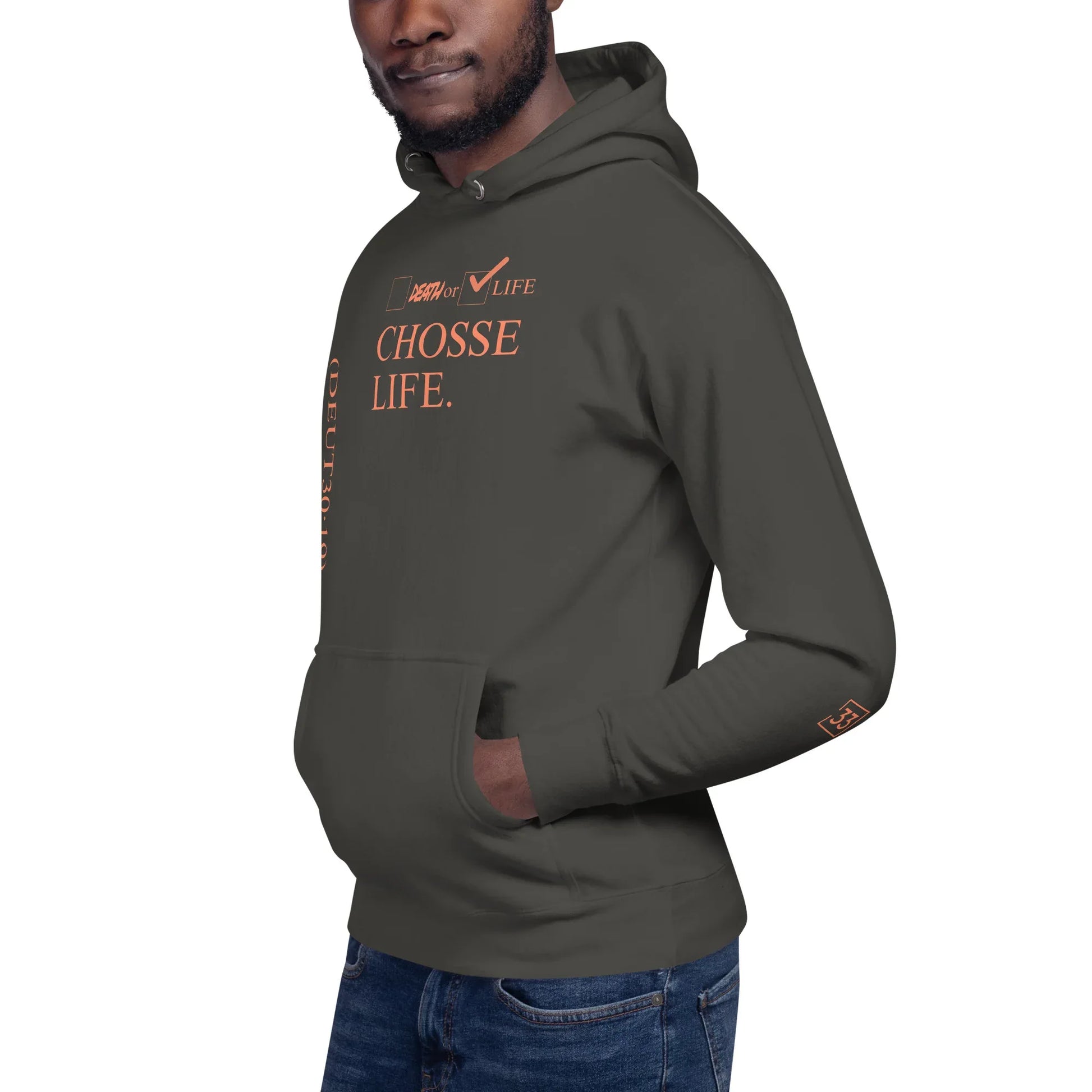 CHOOSE LIFE Unisex Hoodie - Da G.A.T.E 33