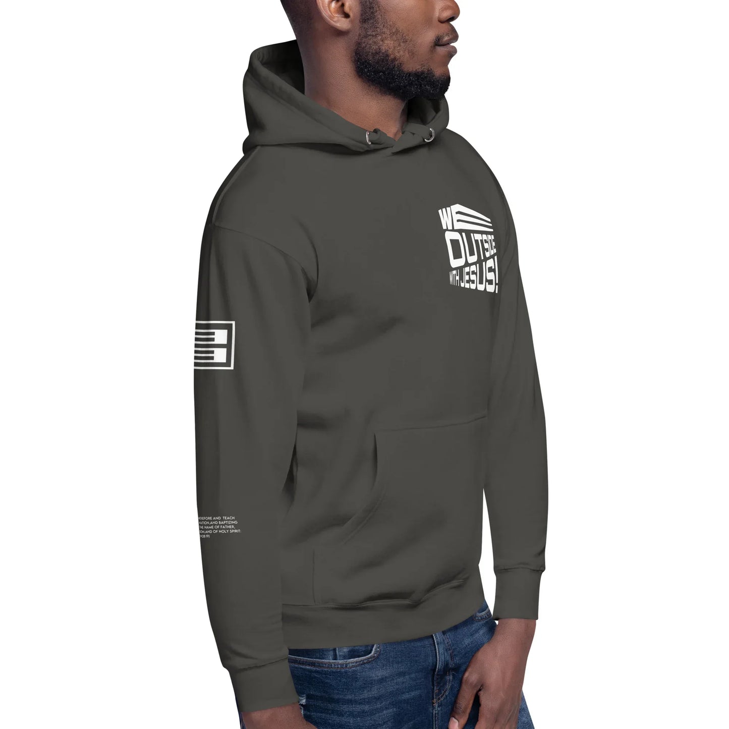 WE OUTSIDE -W- JESUS Unisex Hoodie - Da G.A.T.E 33