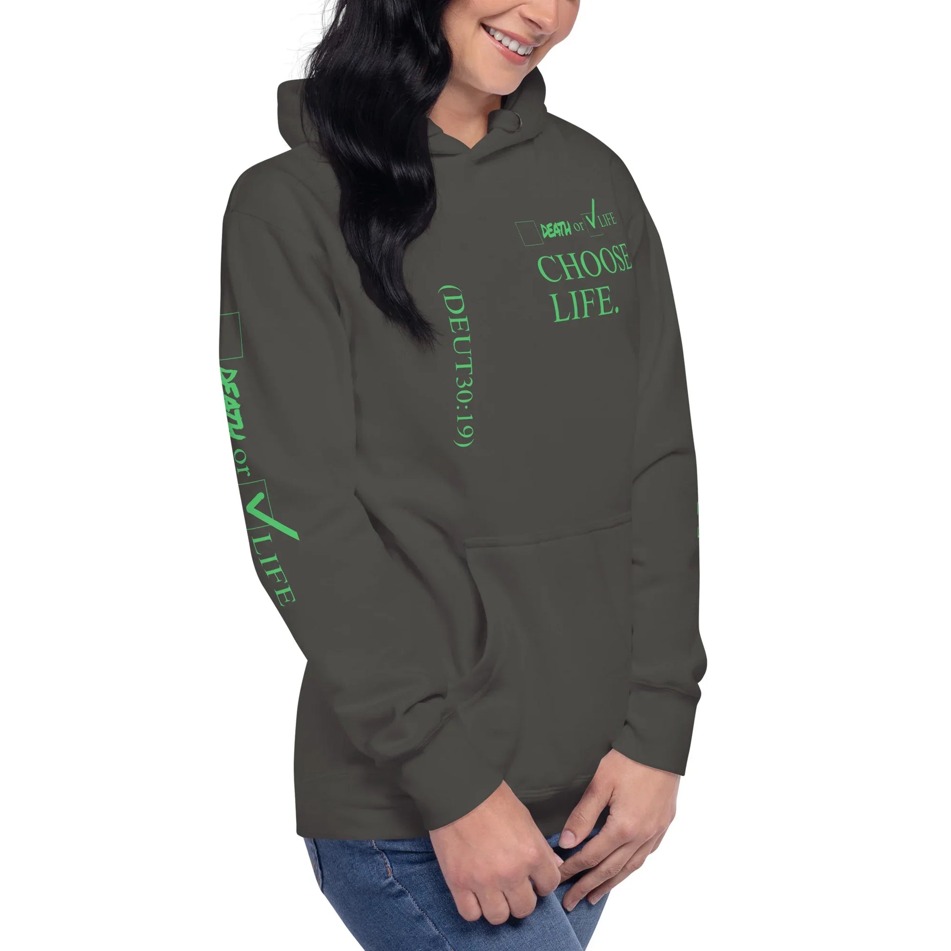 CHOSSE LIFE Unisex Hoodie - Da G.A.T.E 33
