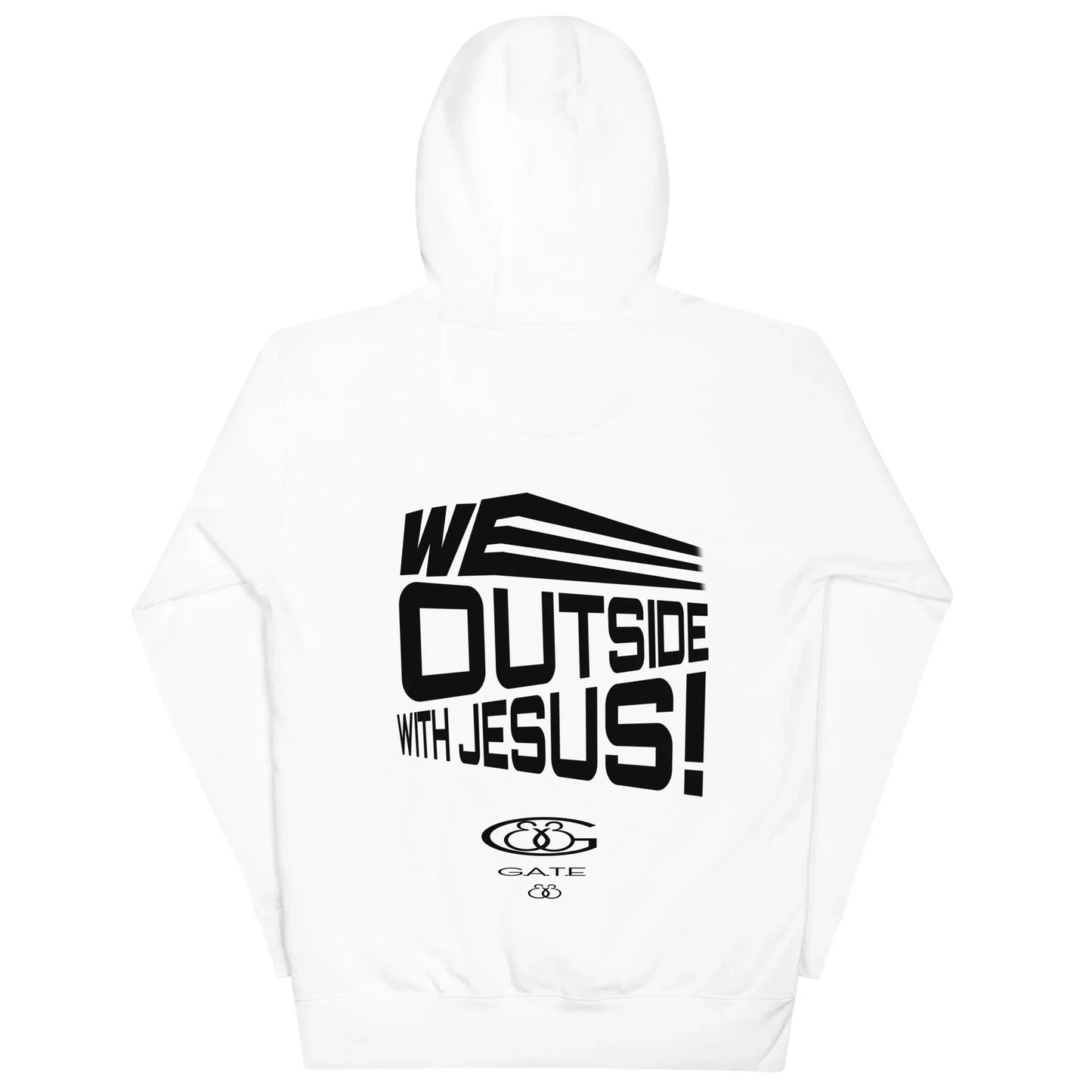 WE OUTSIDE -W- JESUS Unisex Hoodie - Da G.A.T.E 33