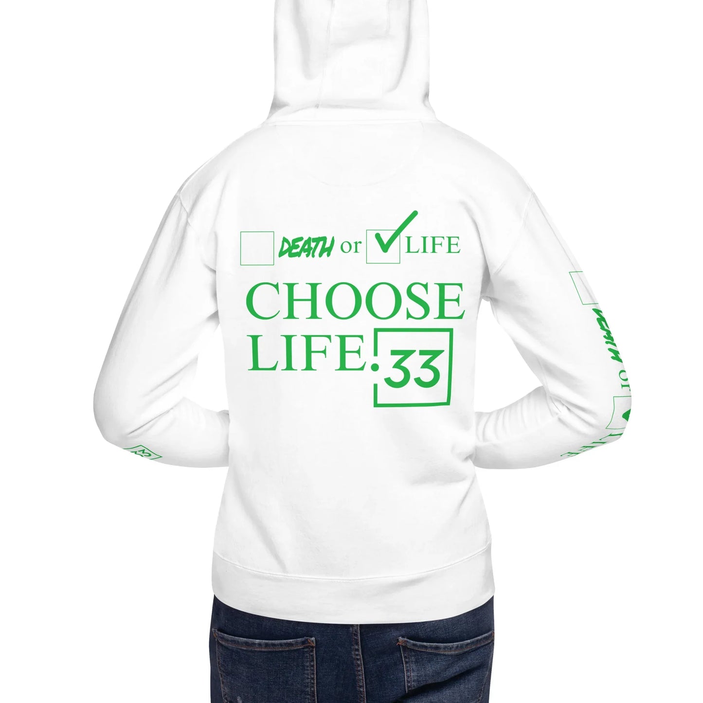 CHOSSE LIFE Unisex Hoodie - Da G.A.T.E 33