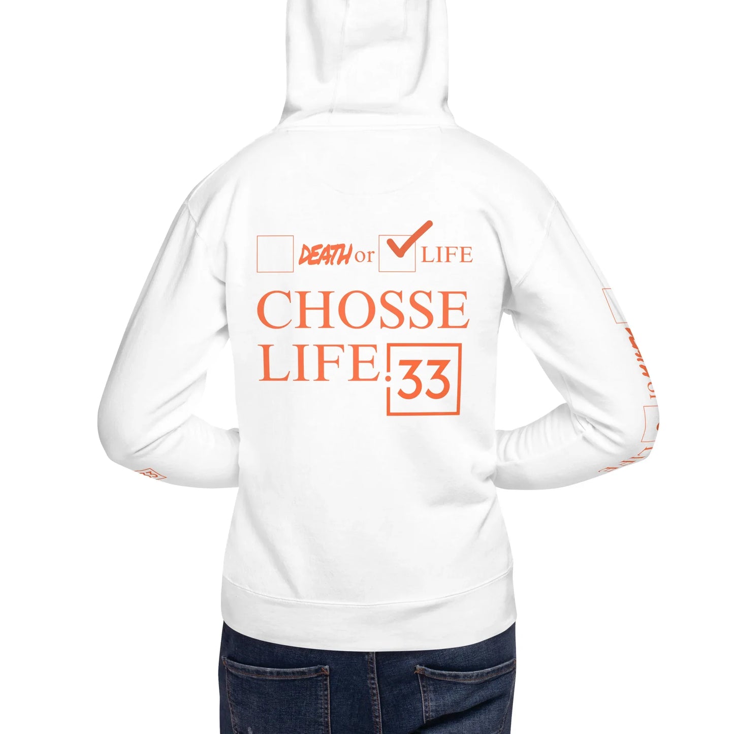 CHOOSE LIFE Unisex Hoodie - Da G.A.T.E 33
