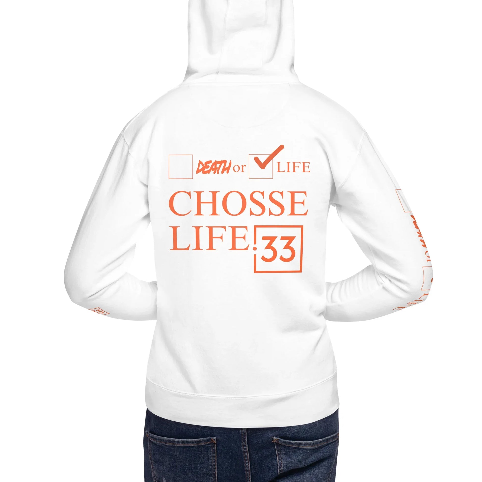 CHOOSE LIFE Unisex Hoodie - Da G.A.T.E 33
