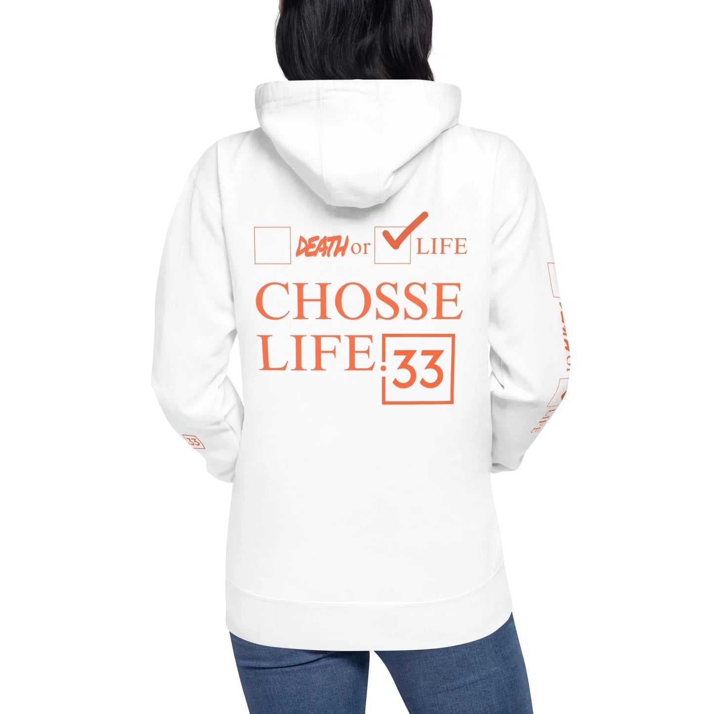 CHOOSE LIFE Unisex Hoodie - Da G.A.T.E 33