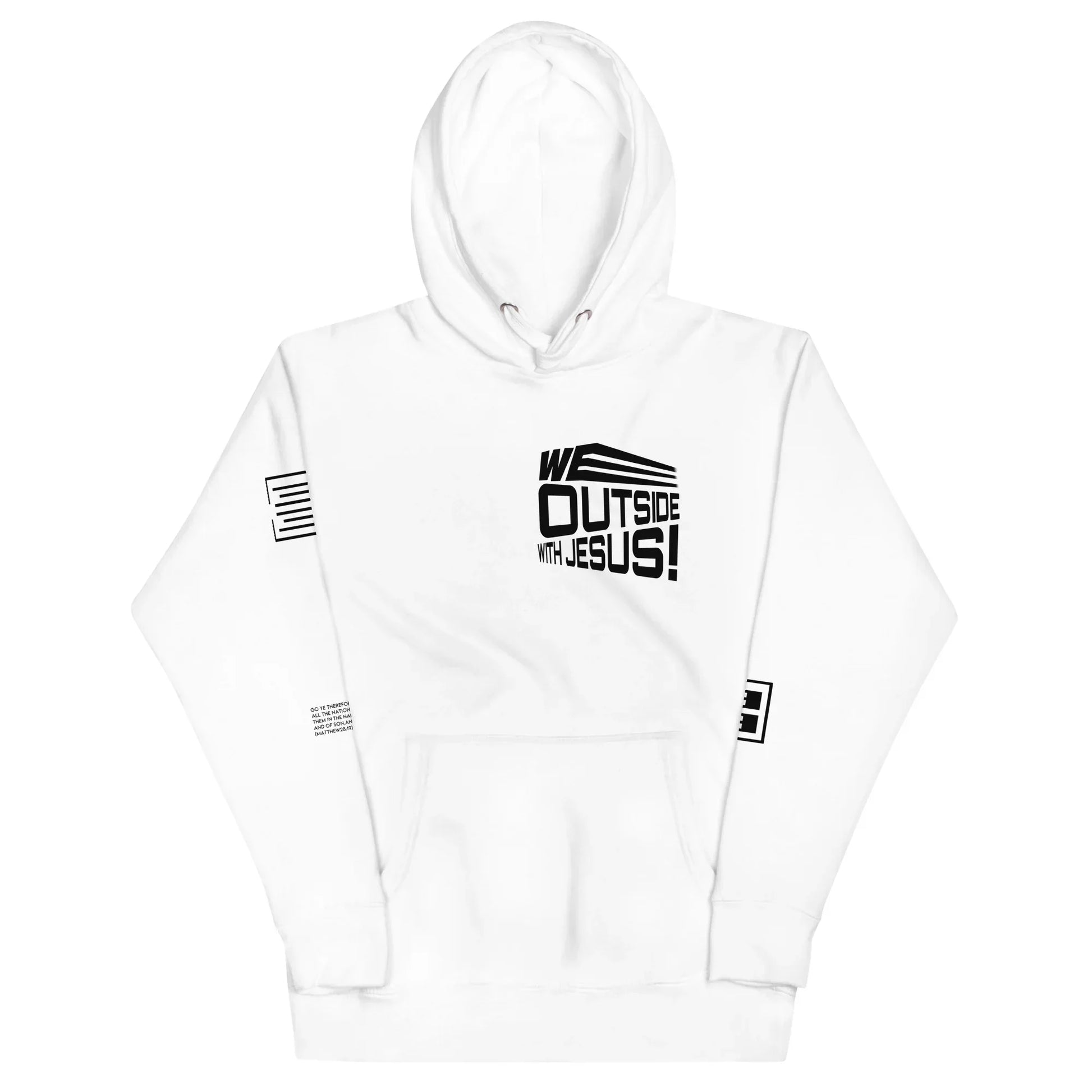 WE OUTSIDE -W- JESUS Unisex Hoodie - Da G.A.T.E 33