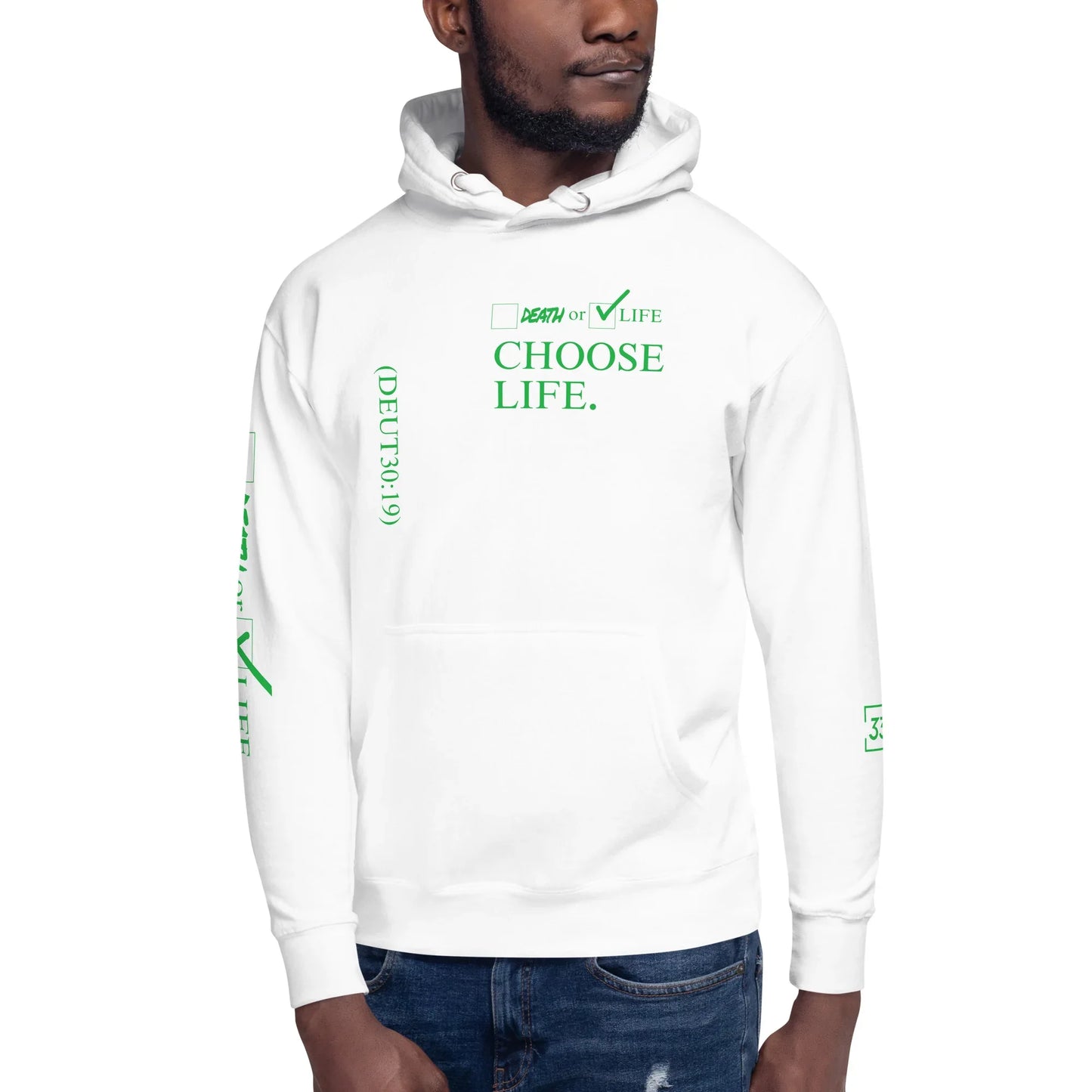 CHOSSE LIFE Unisex Hoodie - Da G.A.T.E 33