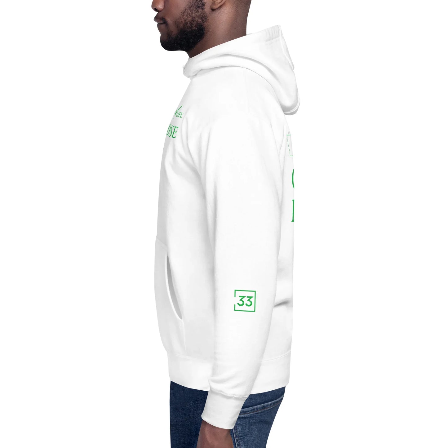 CHOSSE LIFE Unisex Hoodie - Da G.A.T.E 33
