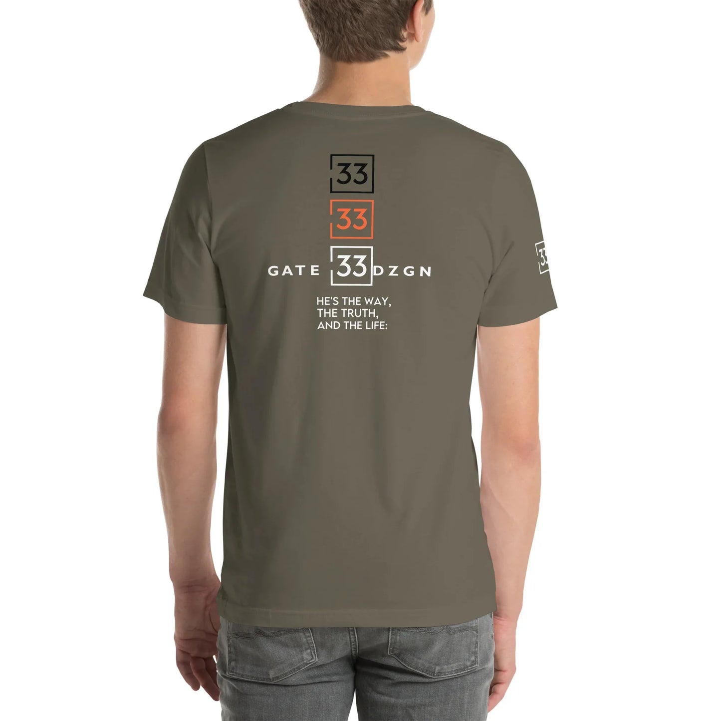 G33Z=Z Unisex t-shirt - Da G.A.T.E 33
