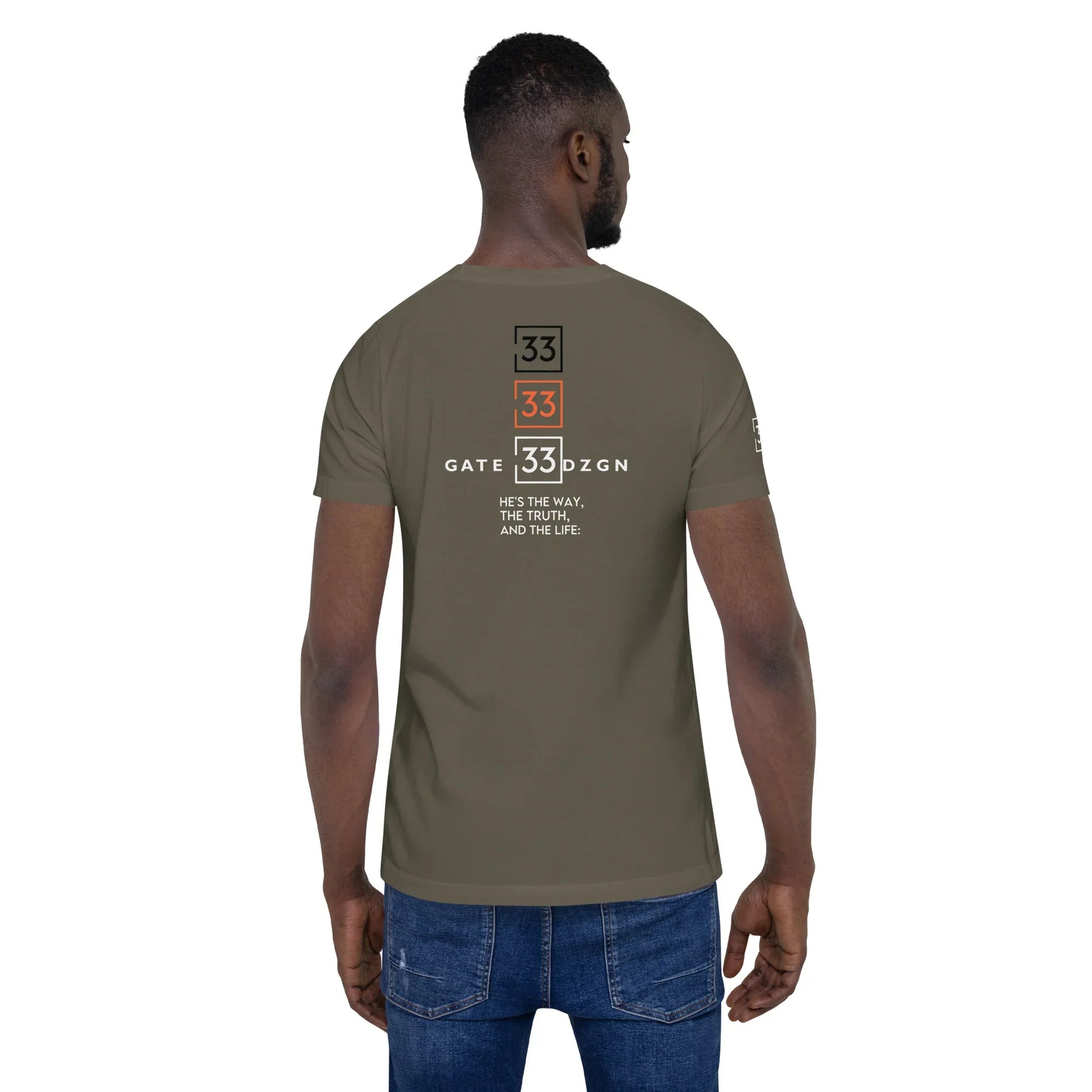 G33Z=Z Unisex t-shirt - Da G.A.T.E 33