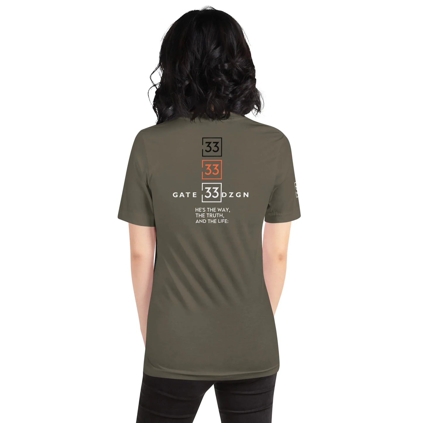 G33Z=Z Unisex t-shirt - Da G.A.T.E 33