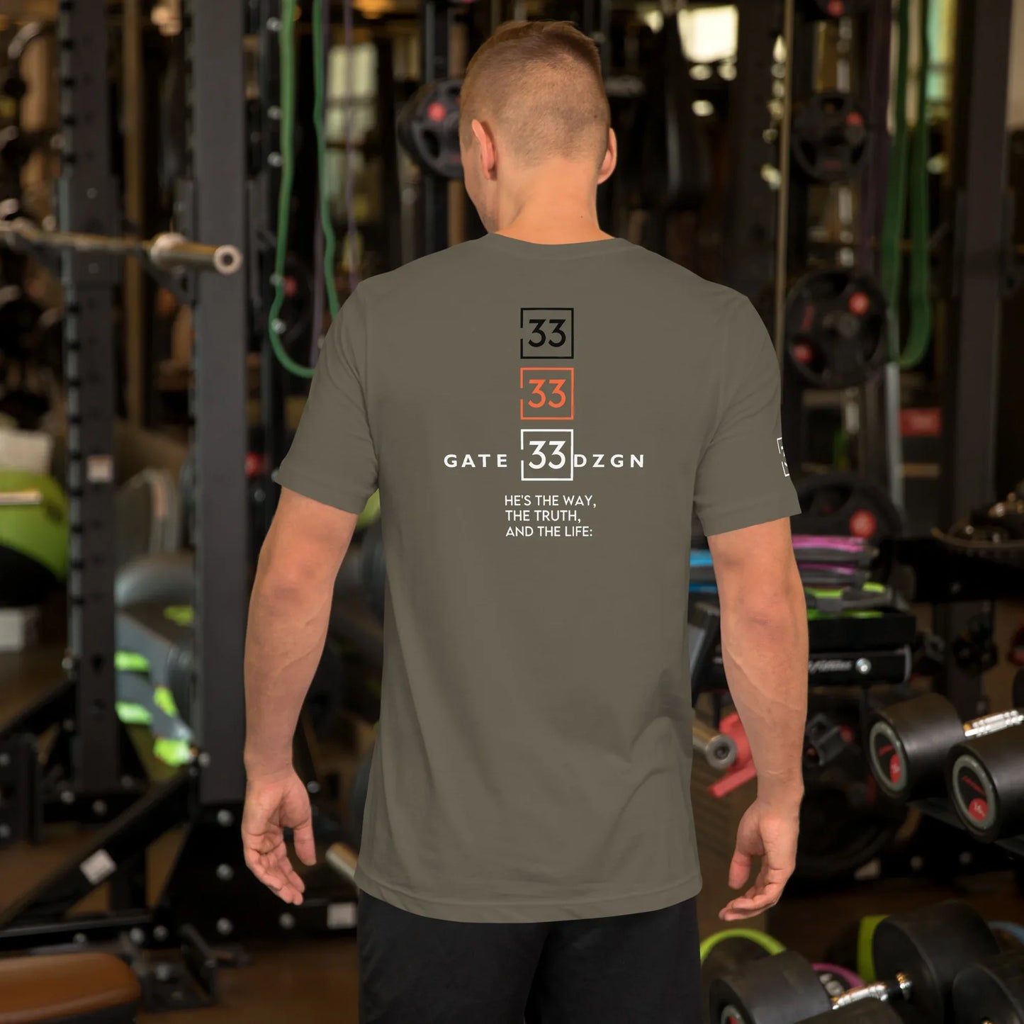 G33Z=Z Unisex t-shirt - Da G.A.T.E 33