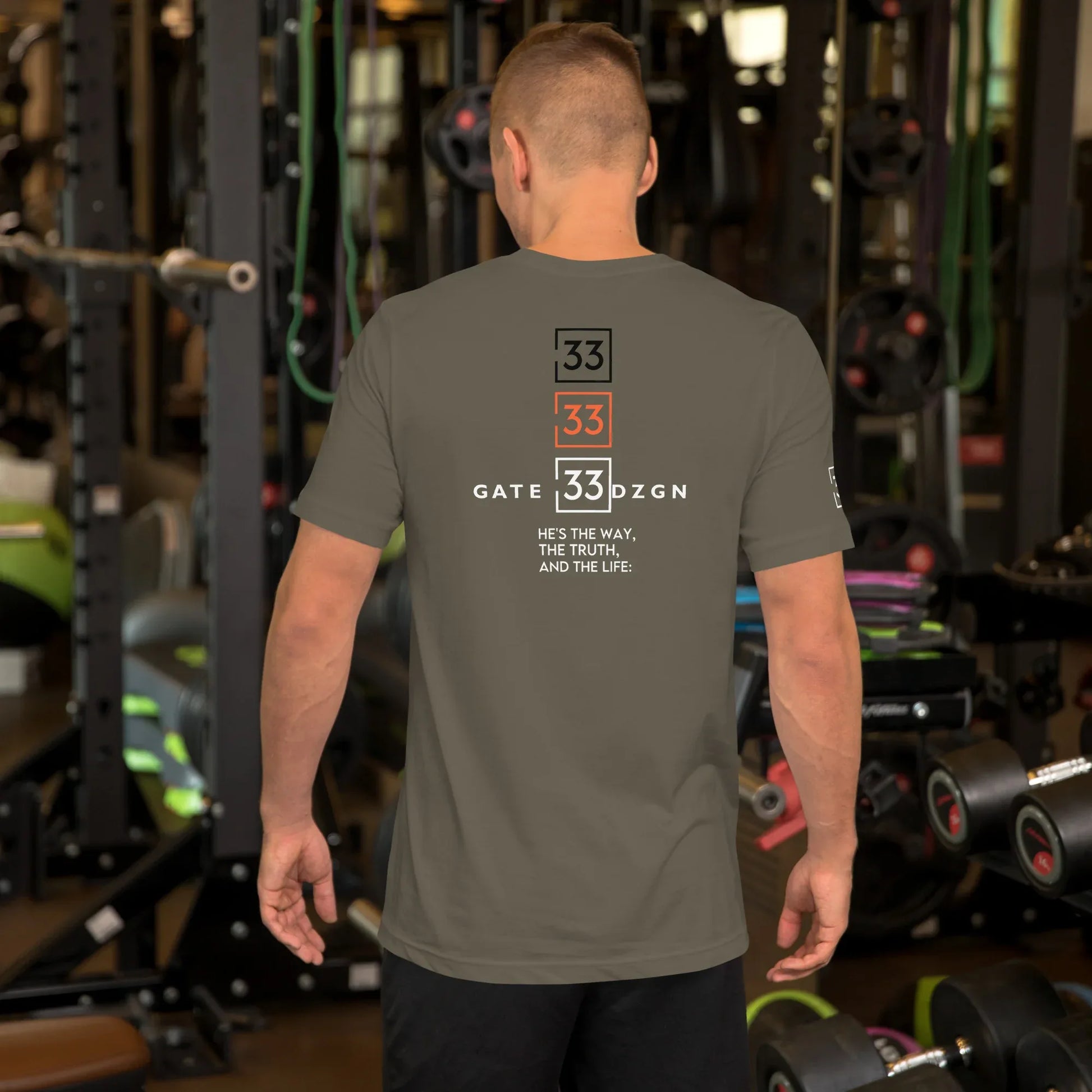 G33Z=Z Unisex t-shirt - Da G.A.T.E 33