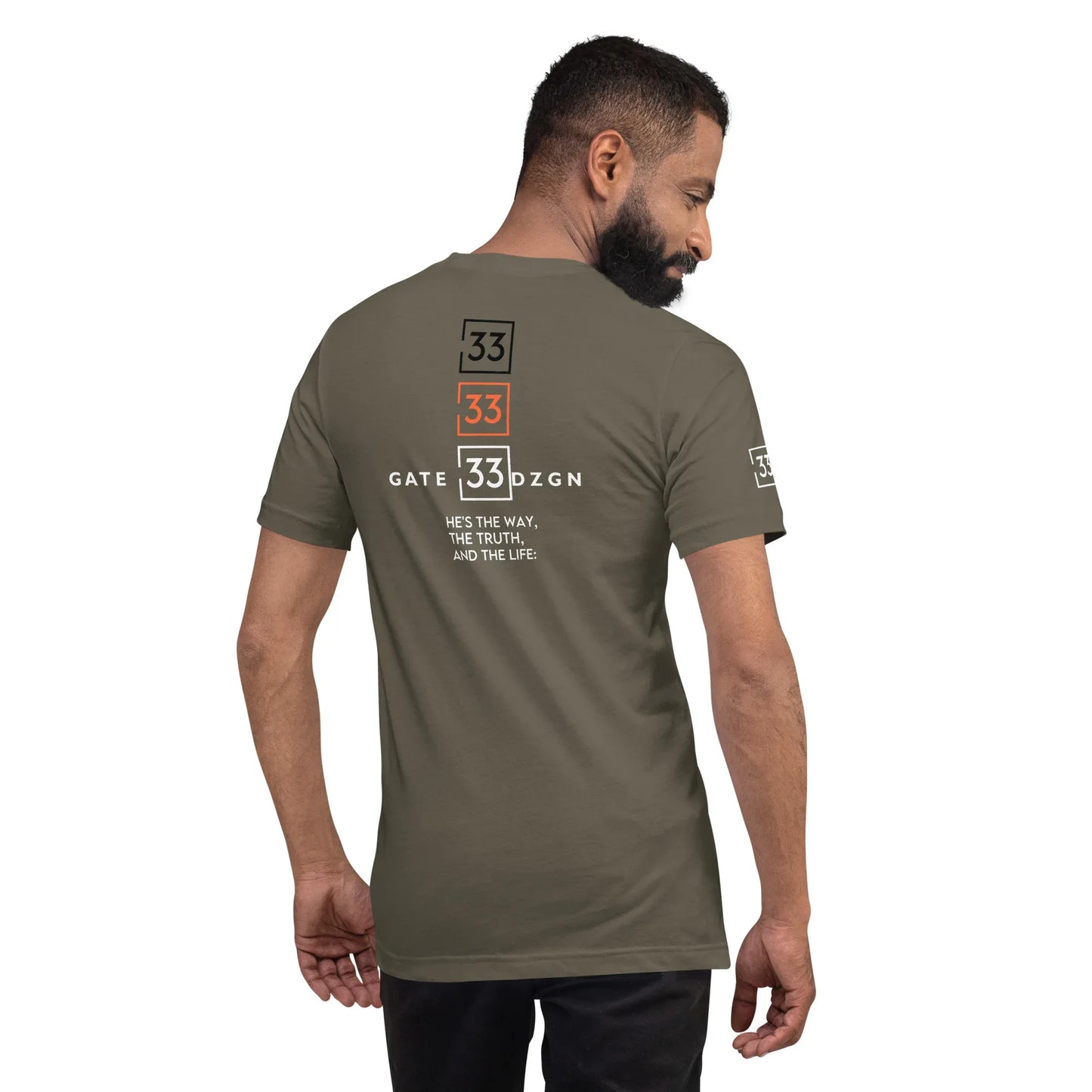 G33Z=Z Unisex t-shirt - Da G.A.T.E 33