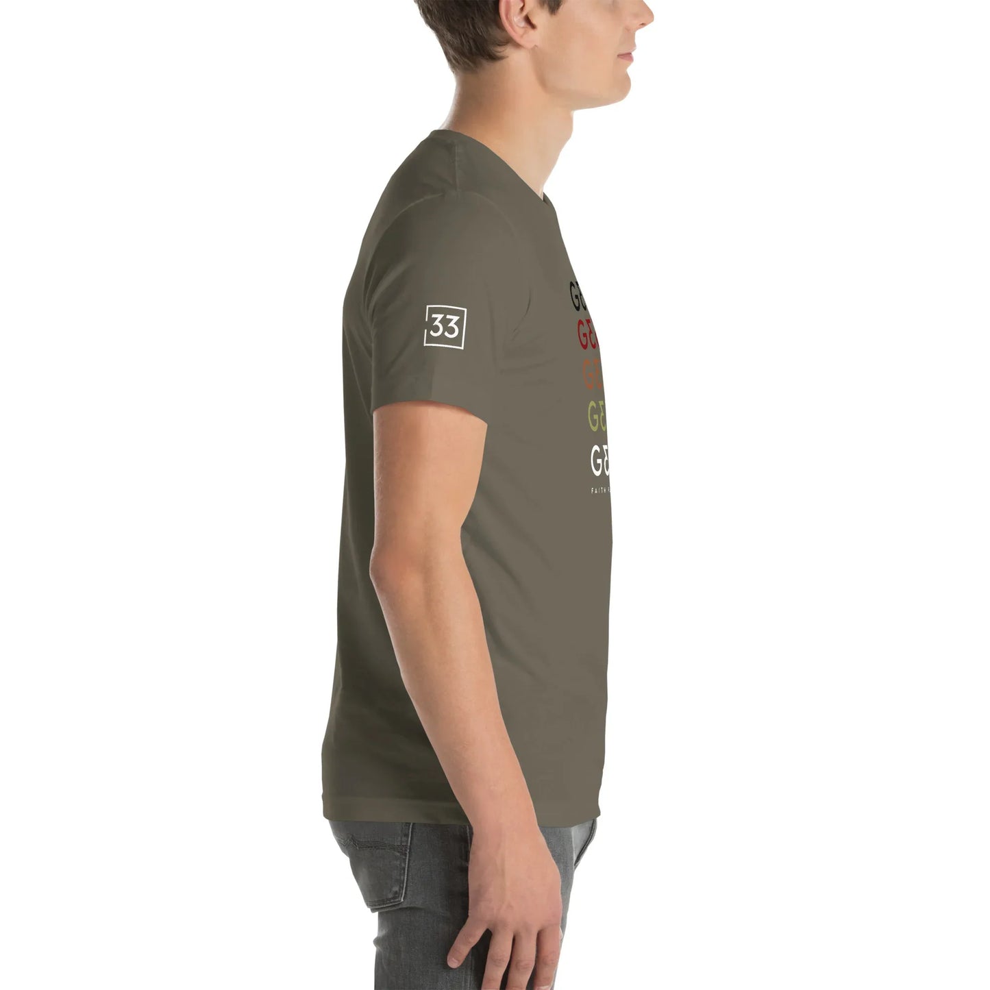 G33Z=Z Unisex t-shirt - Da G.A.T.E 33