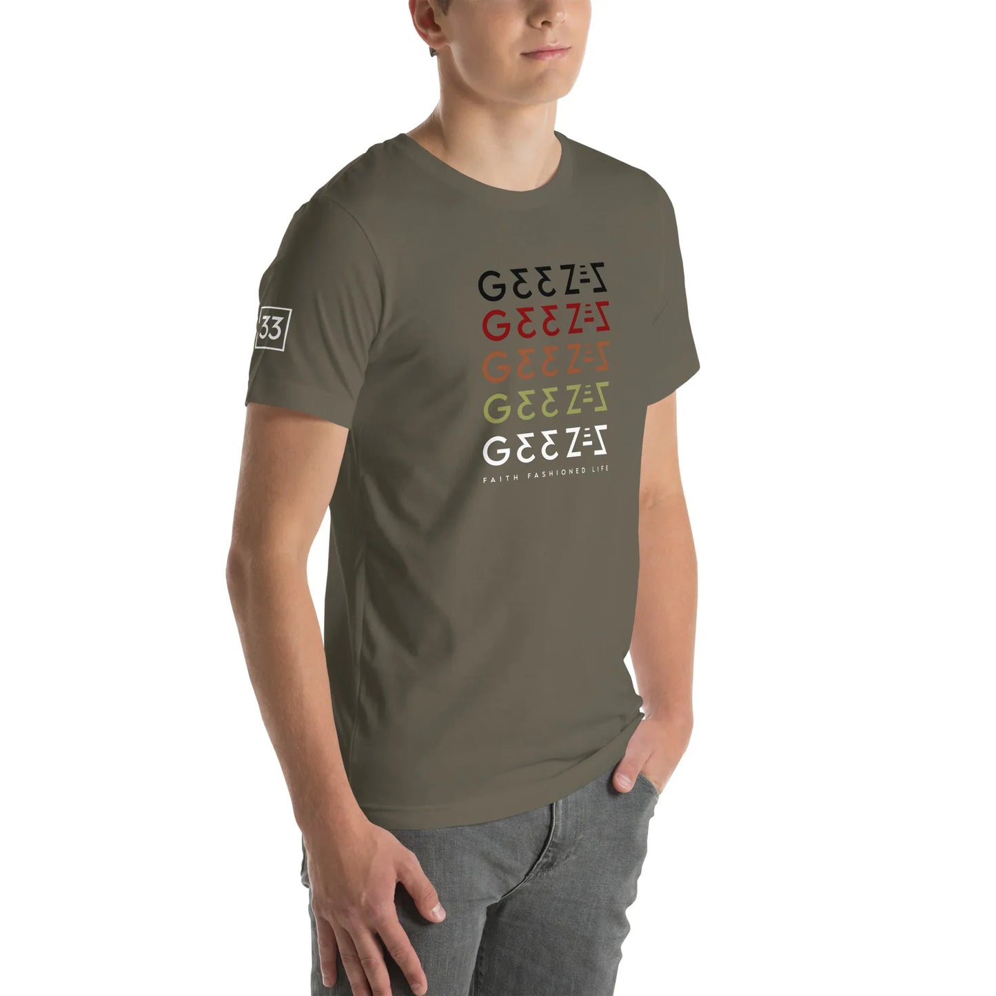 G33Z=Z Unisex t-shirt - Da G.A.T.E 33