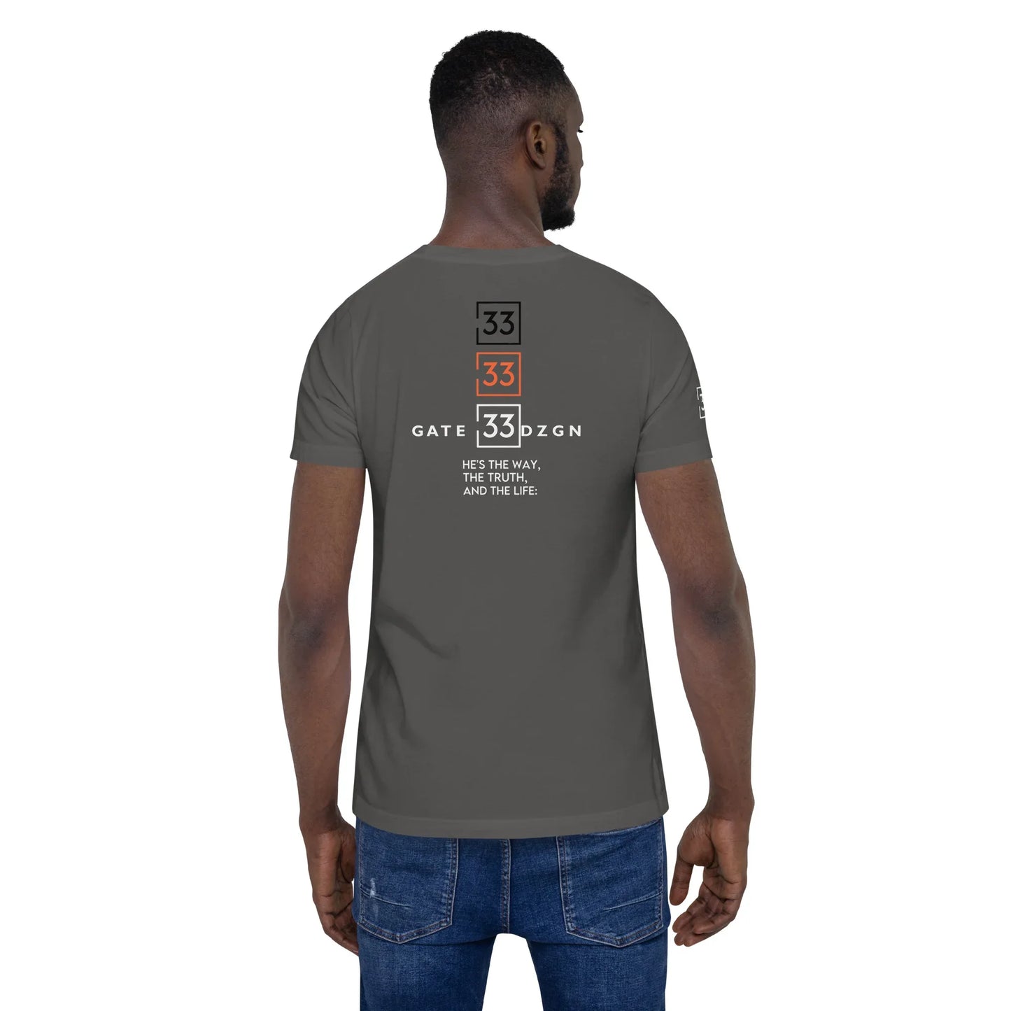 G33Z=Z Unisex t-shirt - Da G.A.T.E 33