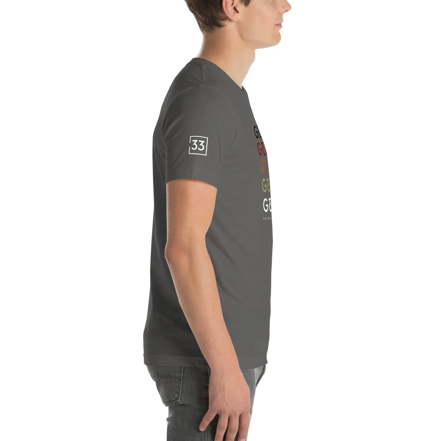 G33Z=Z Unisex t-shirt - Da G.A.T.E 33