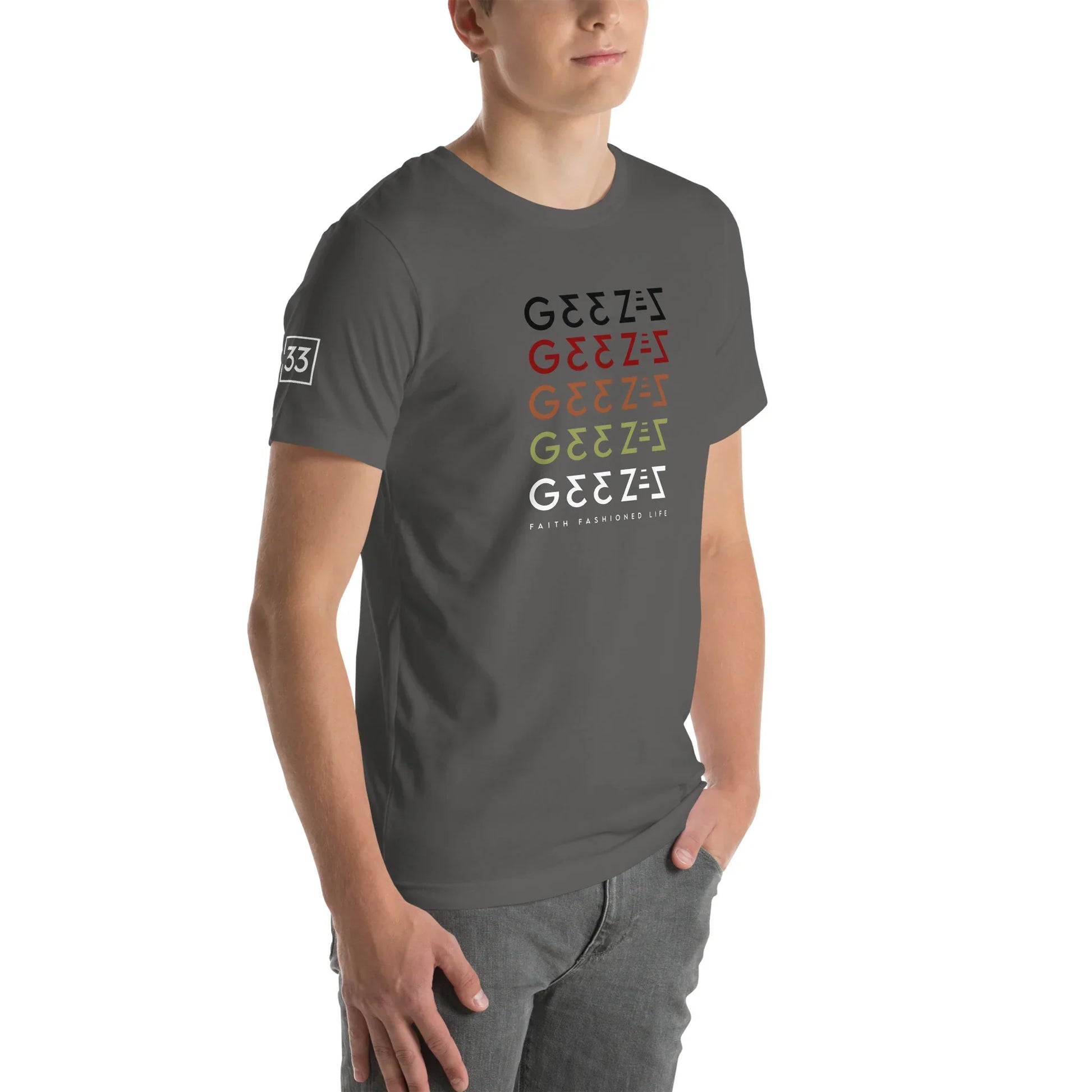 G33Z=Z Unisex t-shirt - Da G.A.T.E 33