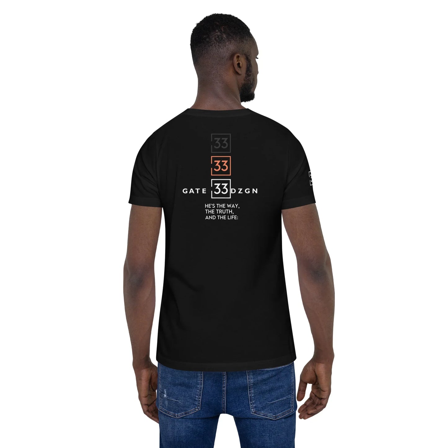 G33Z=Z Unisex t-shirt - Da G.A.T.E 33